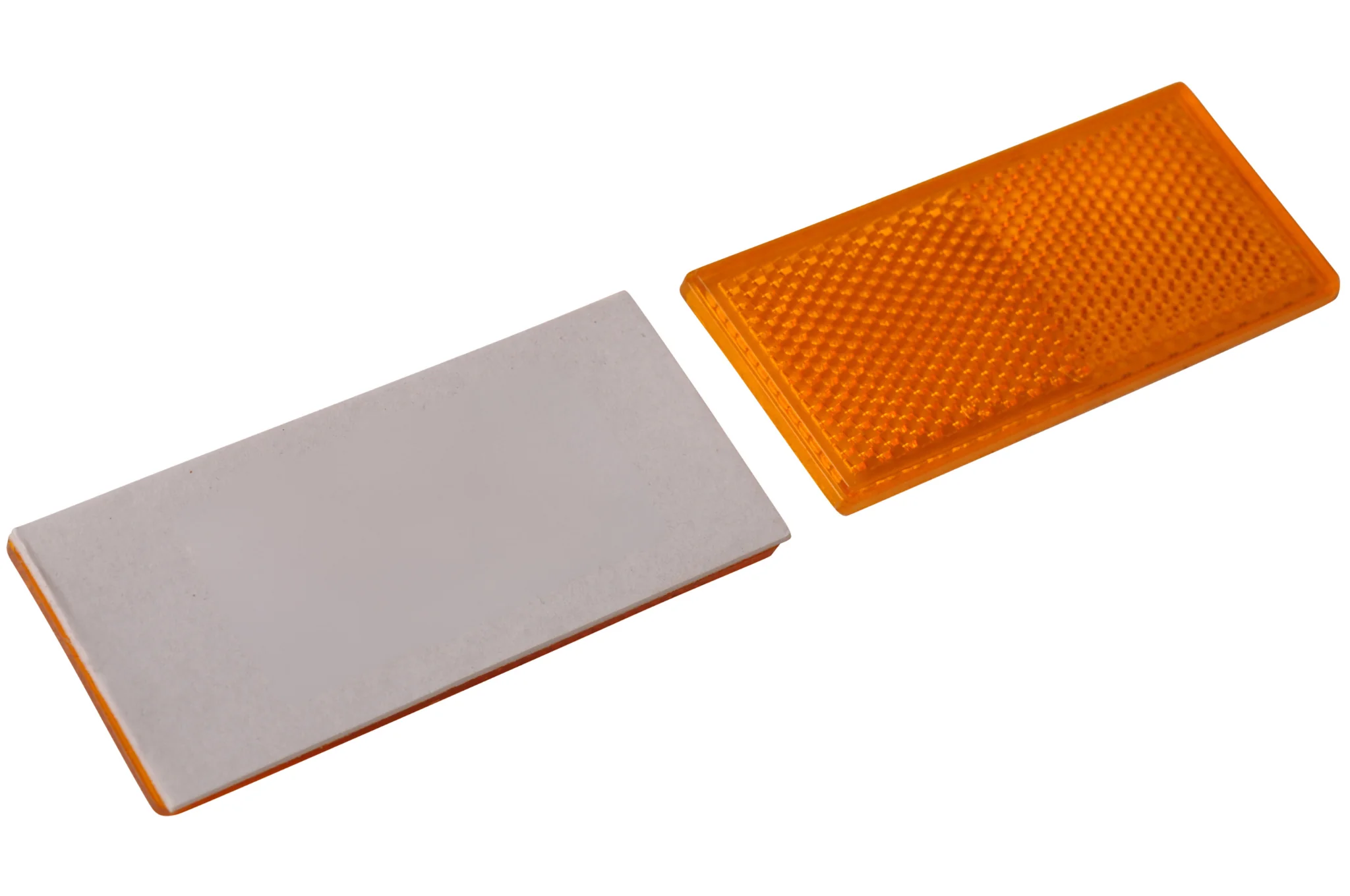 Orange/gelber Reflektor 82x36 mm selbstklebend - Image 6