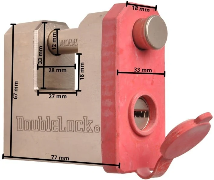 DoubleLock Padlock X - SCM-geprüft - verschiedene Anwendungen - Image 9