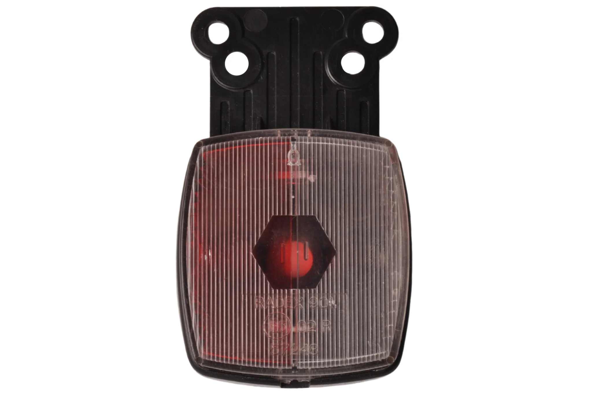 Begrenzungsleuchte 901 rot/weiß auf Halter - Image 4