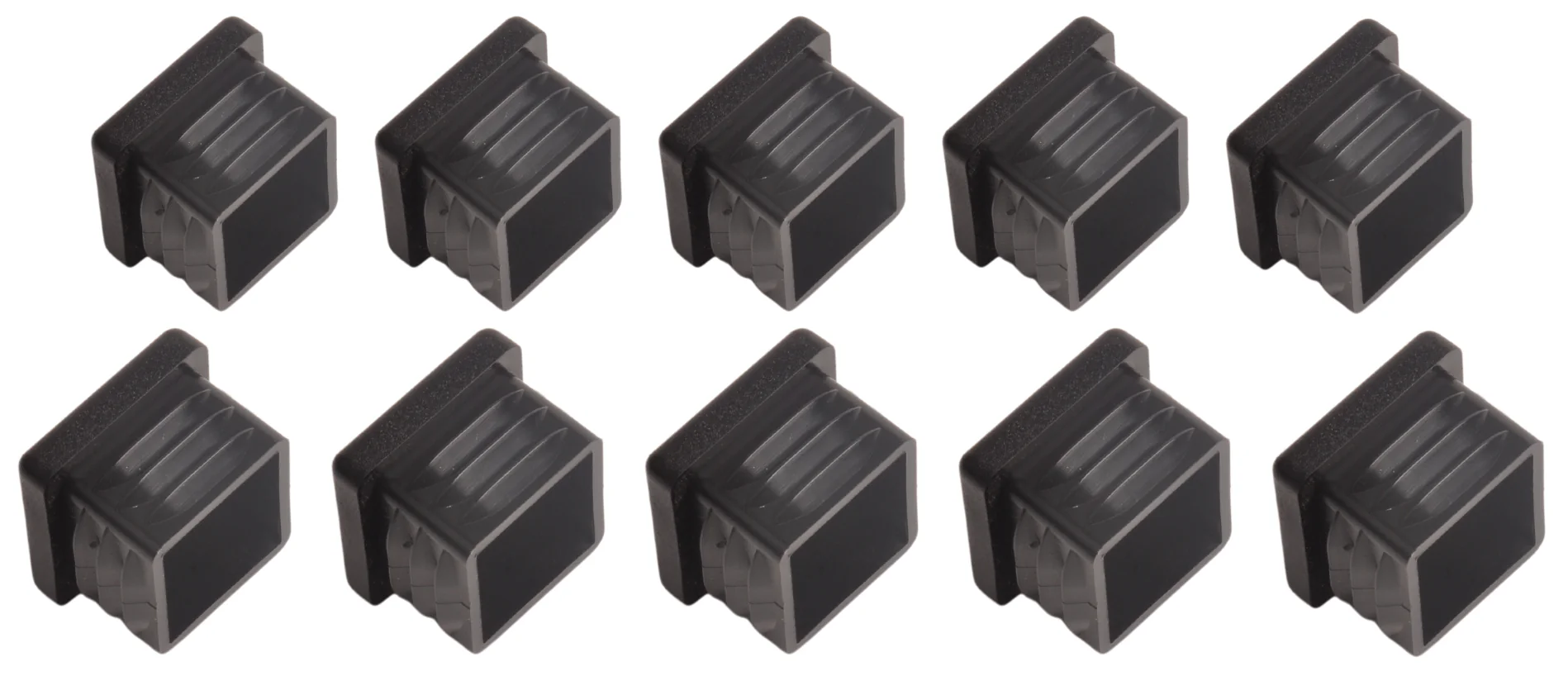 Quadratischer Einsteckstopfen 25x25 mm - 10 Stück - Image 2