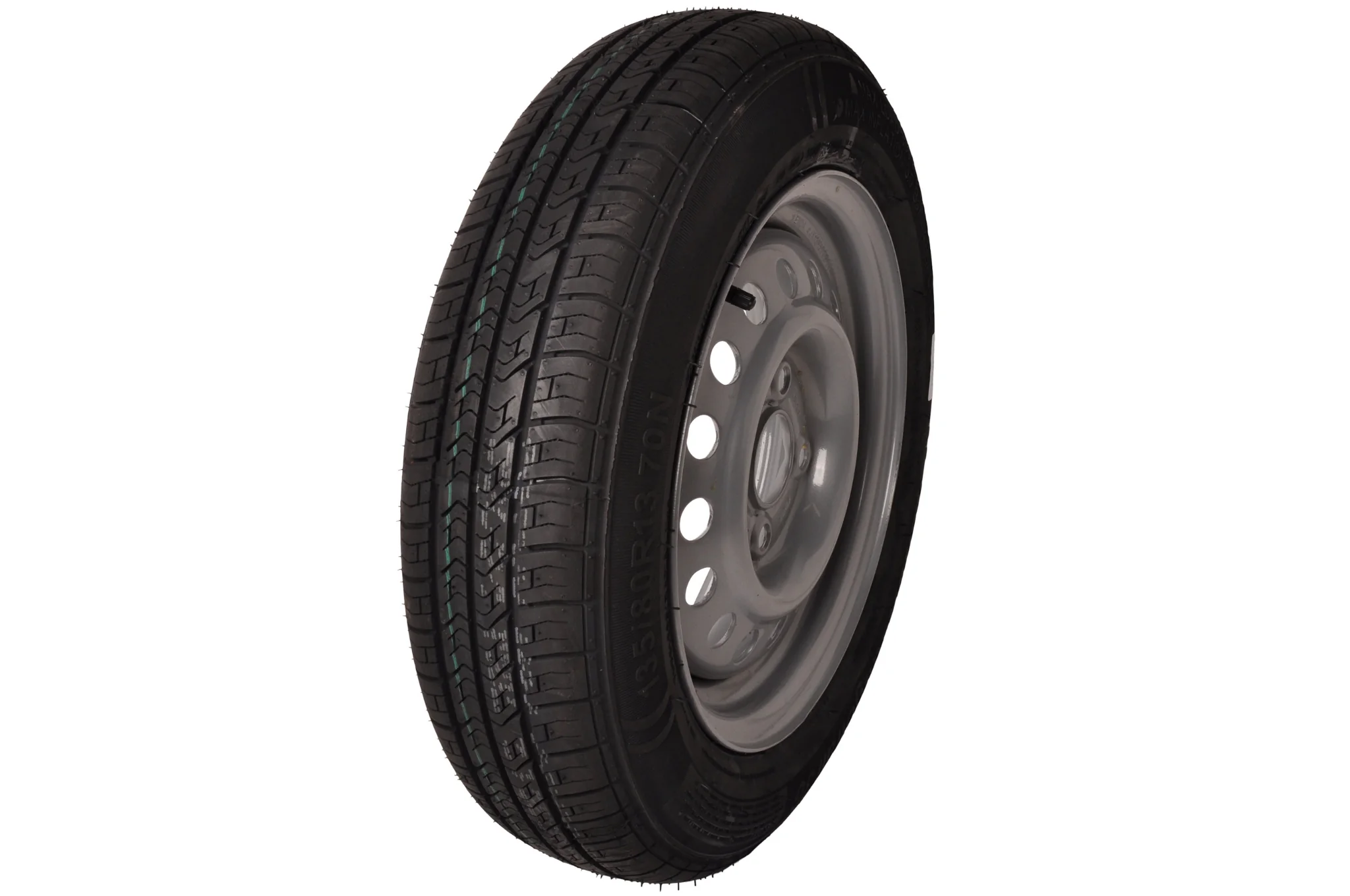 Komplettrad Anhänger - 135/80R13 - Lochkreis: 4x100 - Tragfähigkeit: 335 kg - Nabendurchmesser: 57 mm - Image 5