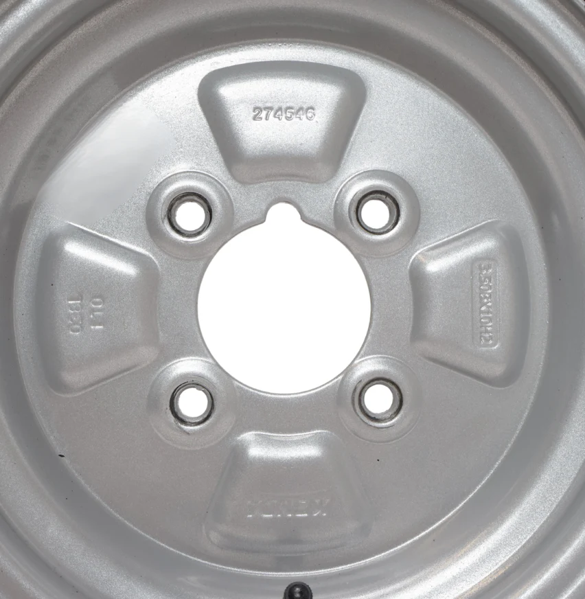 Komplettrad Anhänger - 145/80R10(145R10) - Lochkreis: 4x101,6 - Tragfähigkeit: 375 kg - Nabendurchmesser: 67 mm - 4PR - Image 5