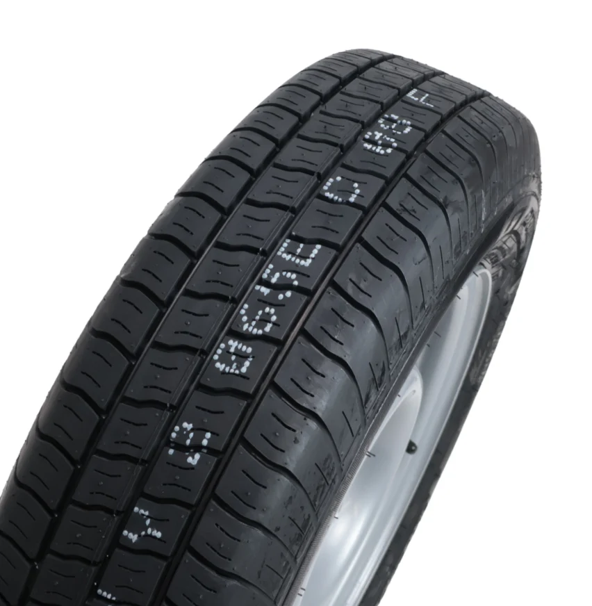 Komplettrad Anhänger - 155R13C - Lochkreis: 4x100 - Tragfähigkeit: 615 kg - Nabendurchmesser: 57 mm - Image 3