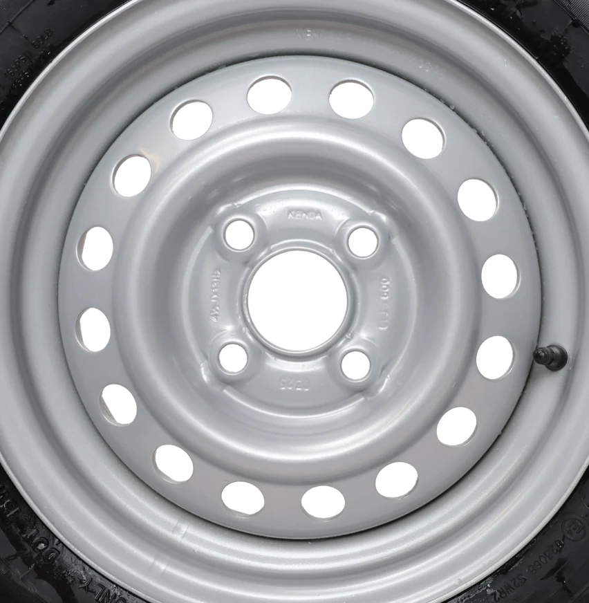 Komplettrad Anhänger - 155R13C - Lochkreis: 4x100 - Tragfähigkeit: 615 kg - Nabendurchmesser: 57 mm - Image 4