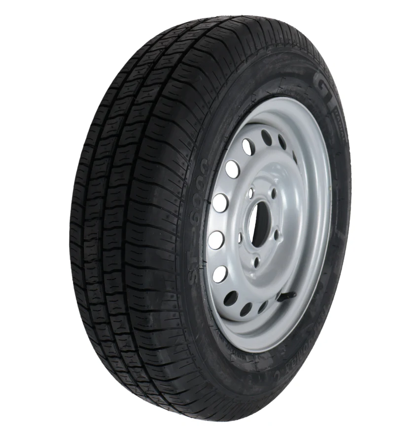 Komplettrad Anhänger - 155R13C - Lochkreis: 5x112 -Tragfähigkeit: 615 kg - Nabendurchmesser: 67 mm - Image 2