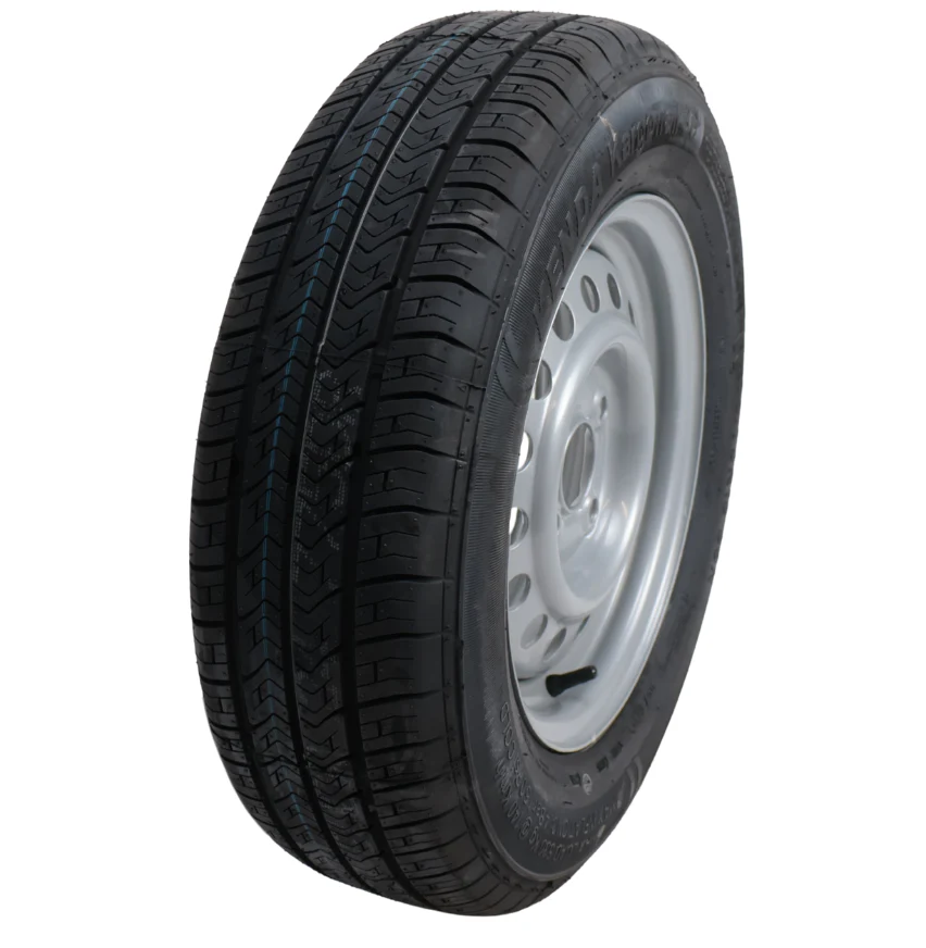Komplettrad Anhänger - 175/70R13 - Lochkreis: 4x100 - Tragfähigkeit: 530 kg -Nabendurchmesser: 57 mm - Image 2