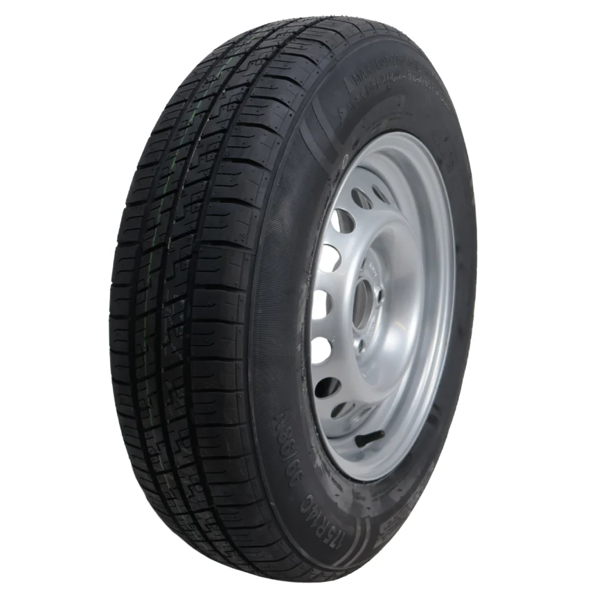 Komplettrad Anhänger - 175/80R14 - Lochkreis: 4x100 - Tragfähigkeit: 775 kg - Nabendurchmesser: 57 mm - Image 2