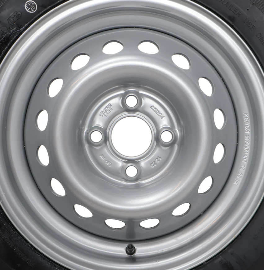 Komplettrad Anhänger - 175/80R14 - Lochkreis: 4x100 - Tragfähigkeit: 775 kg - Nabendurchmesser: 57 mm - Image 5