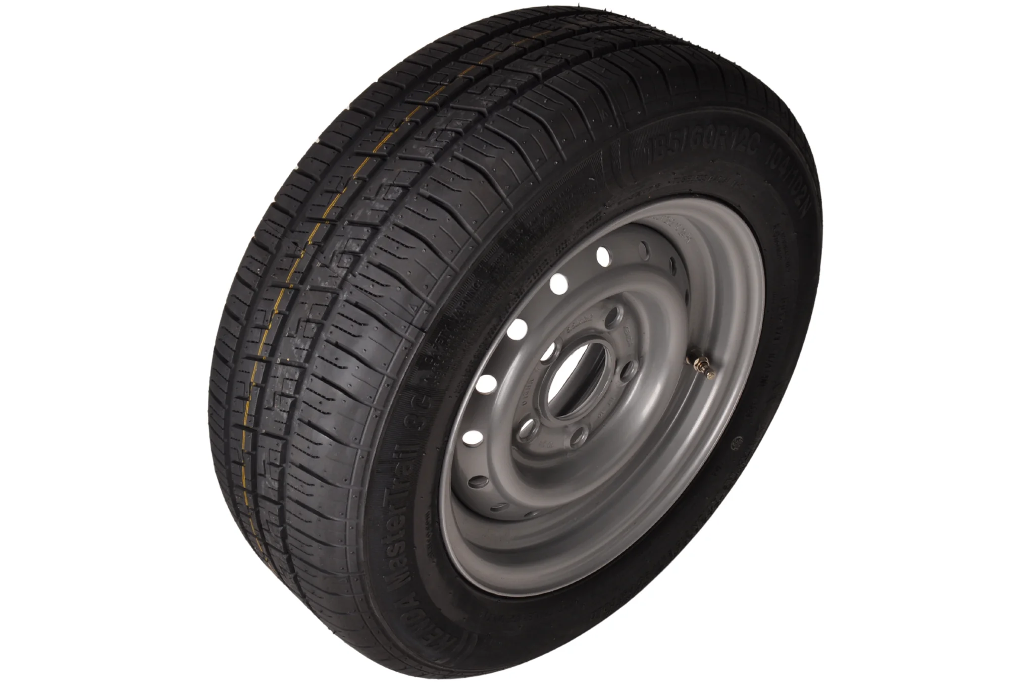Komplettrad Anhänger - 185/60R12C - Lochkreis: 5x112 - Tragfähigkeit: 900 kg - Nabendurchmesser: 67 mm - Image 3