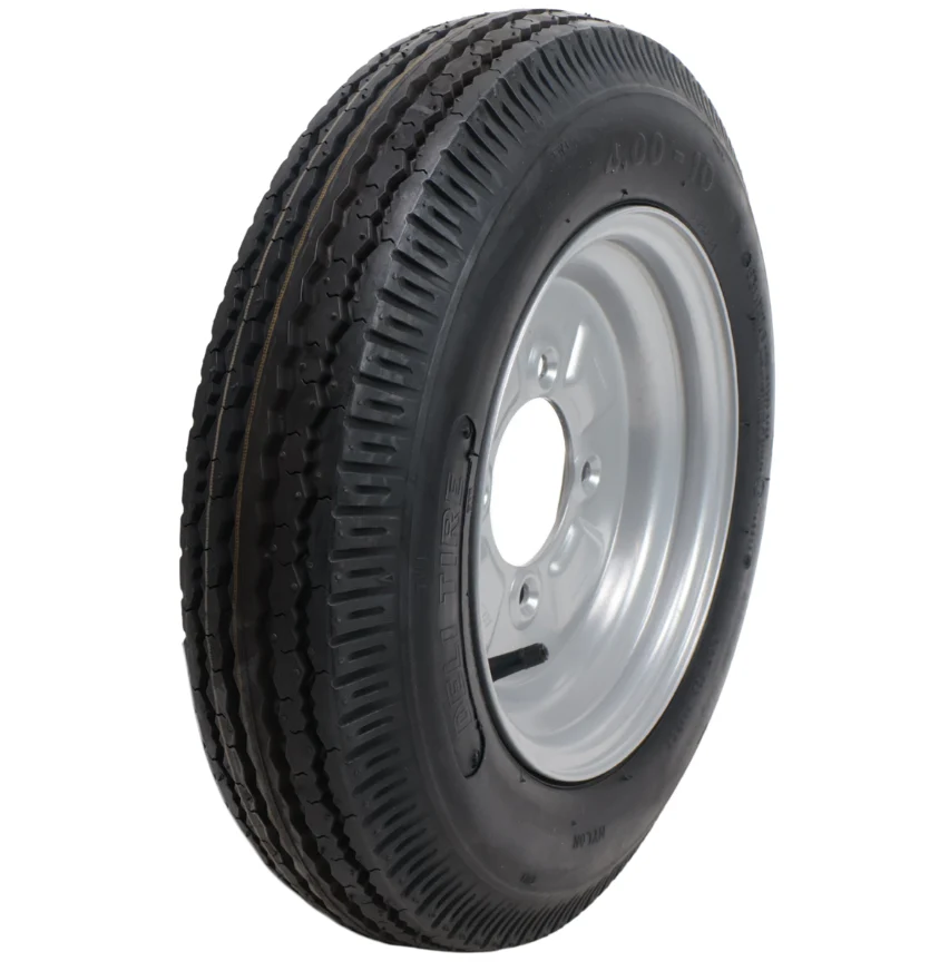Komplettrad Anhänger - 4.00-10 - Lochkreis: 4x115 - Tragfähigkeit: 275 kg - Nabendurchmesser: 85 mm - 4PR - Image 2