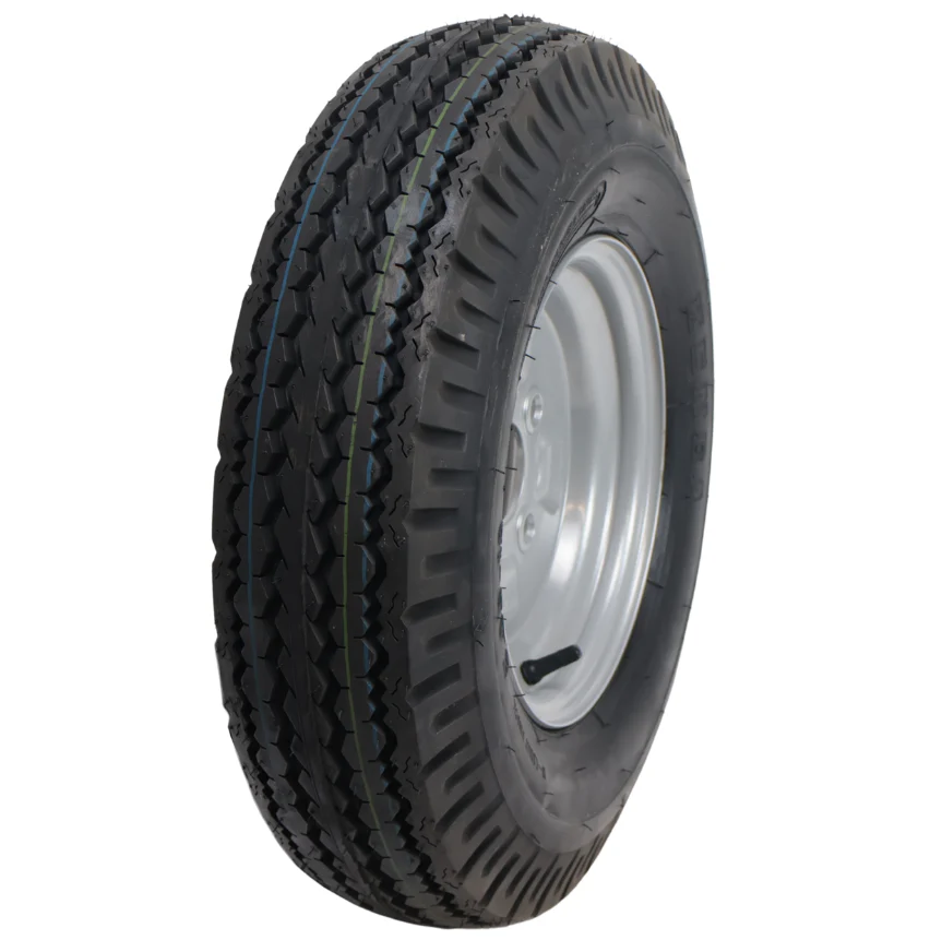 Komplettrad Anhänger - 5.00-10 - Lochkreis: 4x100 - Tragfähigkeit: 355 kg - Nabendurchmesser: 60 mm - 4PR - Image 2