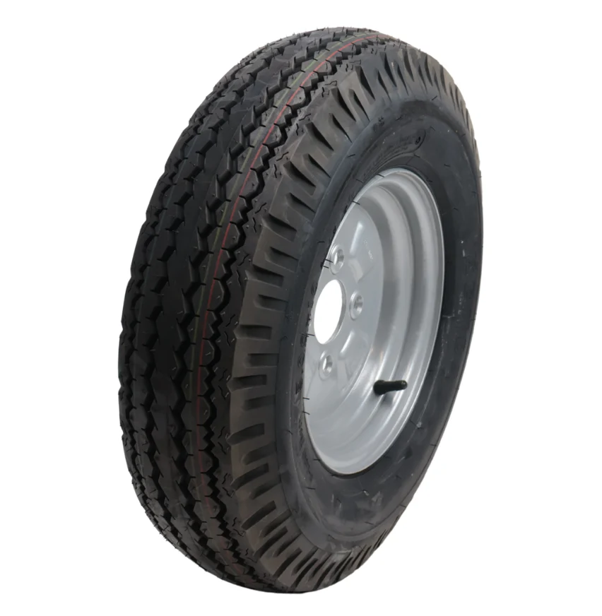 Komplettrad Anhänger - 5.00-10 - Lochkreis: 4x100 - Tragfähigkeit: 440 kg - Nabendurchmesser: 60 mm - 6PR - Image 2