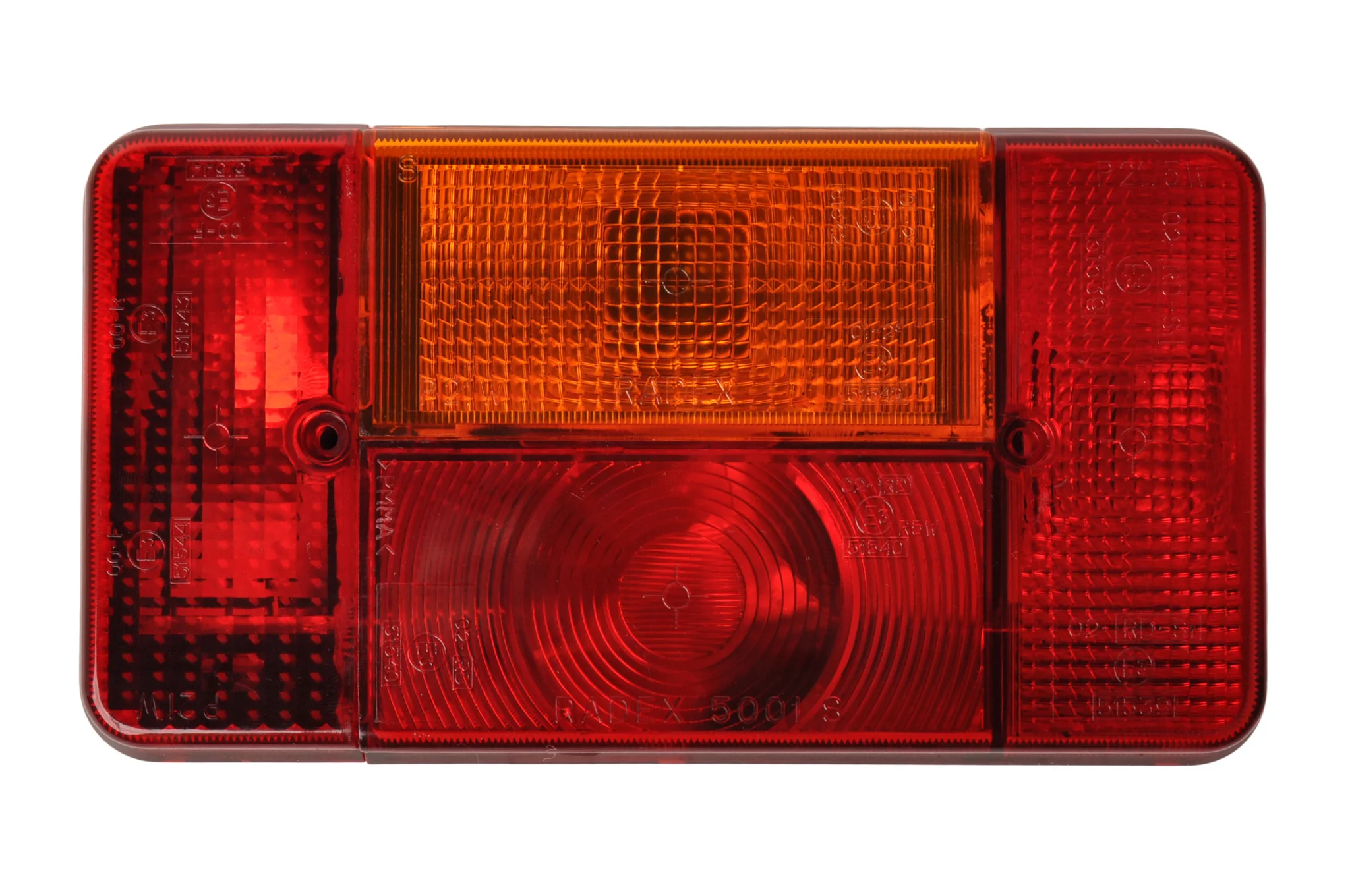 Anhänger Rückleuchte - Radex 5001 - links - 194x104x60 mm - lose Kabeltüllenanschluss - Image 3