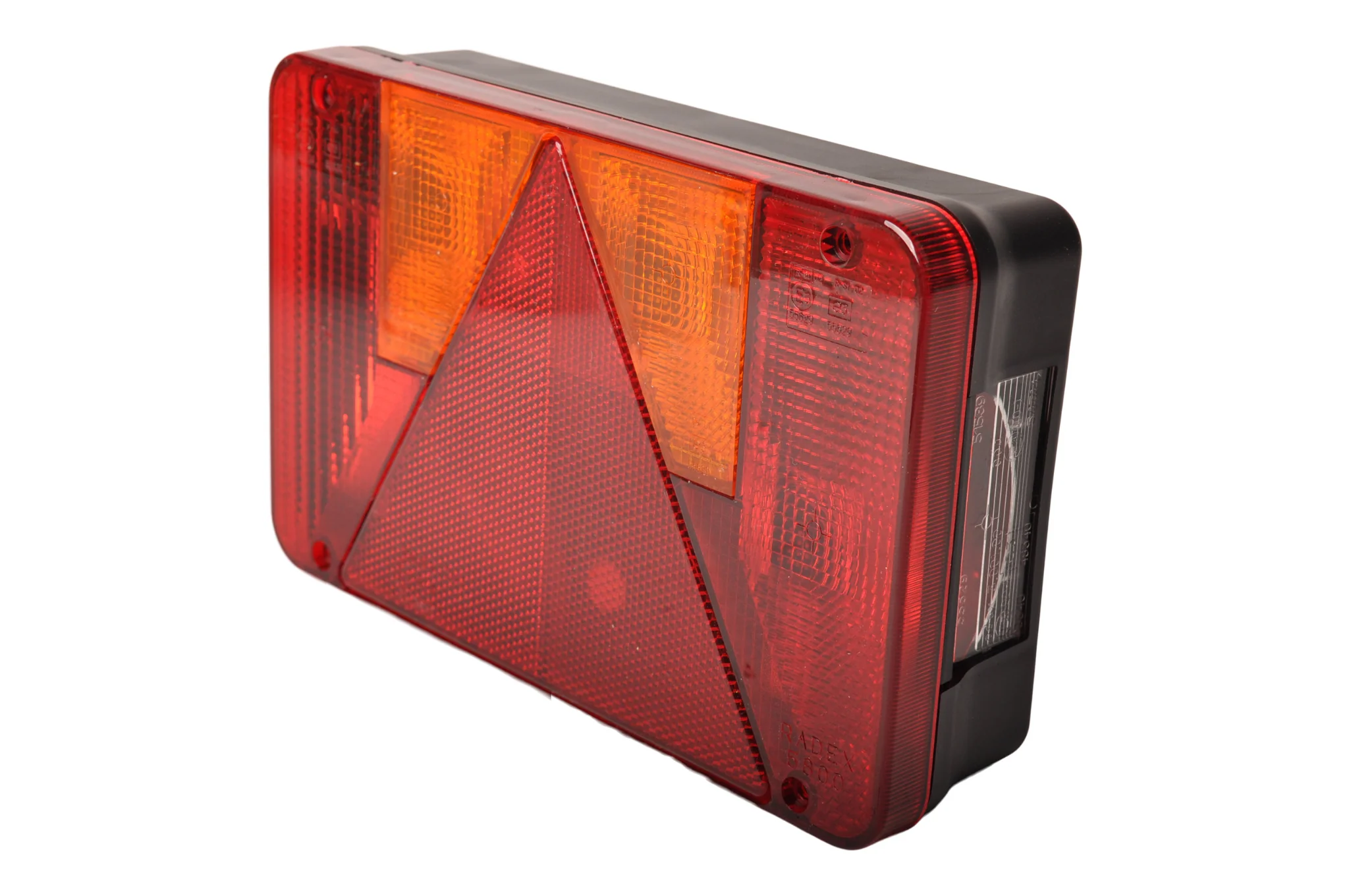 Anhänger Rückleuchte - Radex 5800 - links - 220x140x60 mm - lose Kabeltüllenanschluss