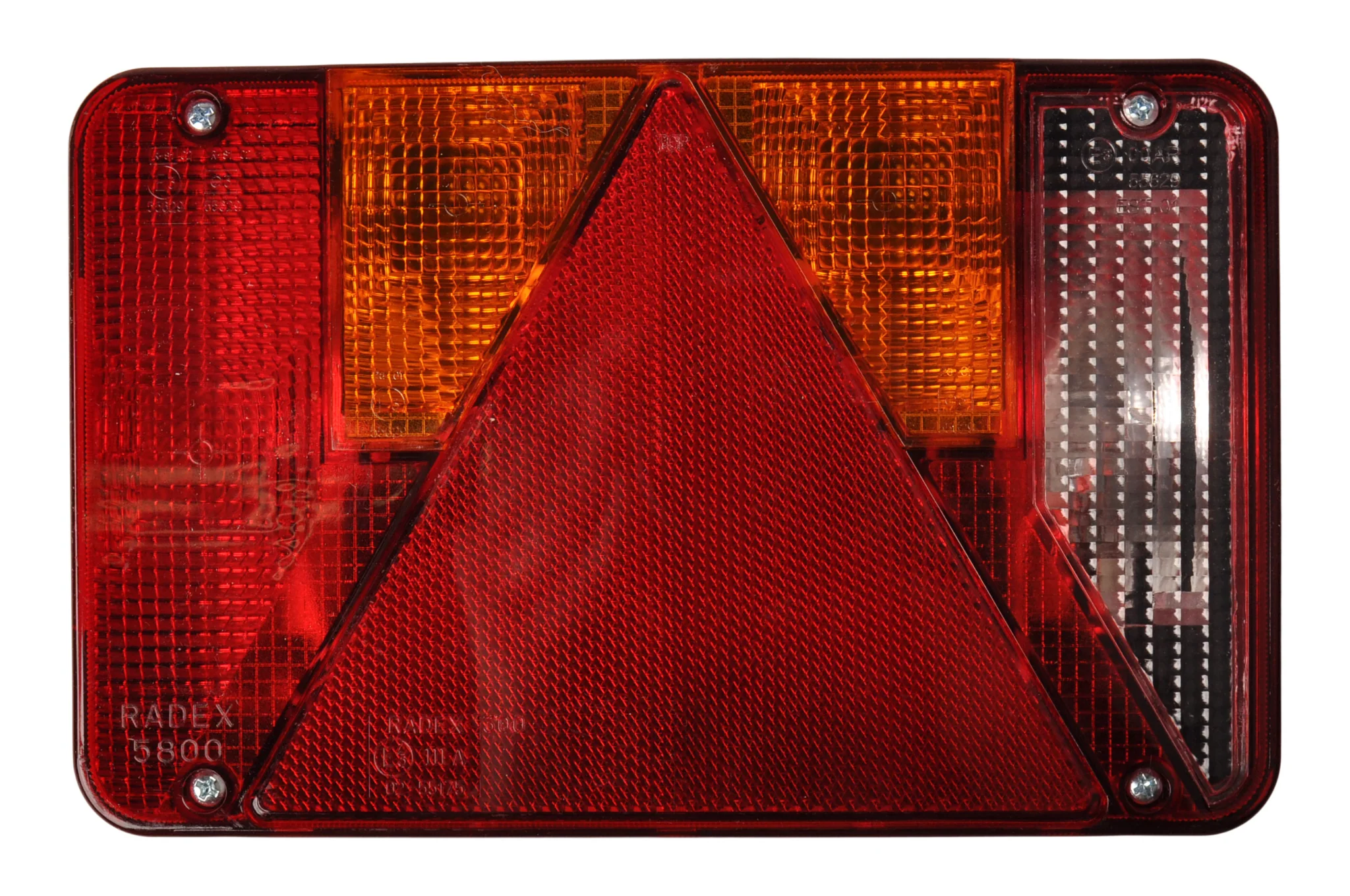 Anhänger Rückleuchte - Radex 5900 - rechts - 220x140x60 mm - 5-poliger Bajonettanschluss - Image 6