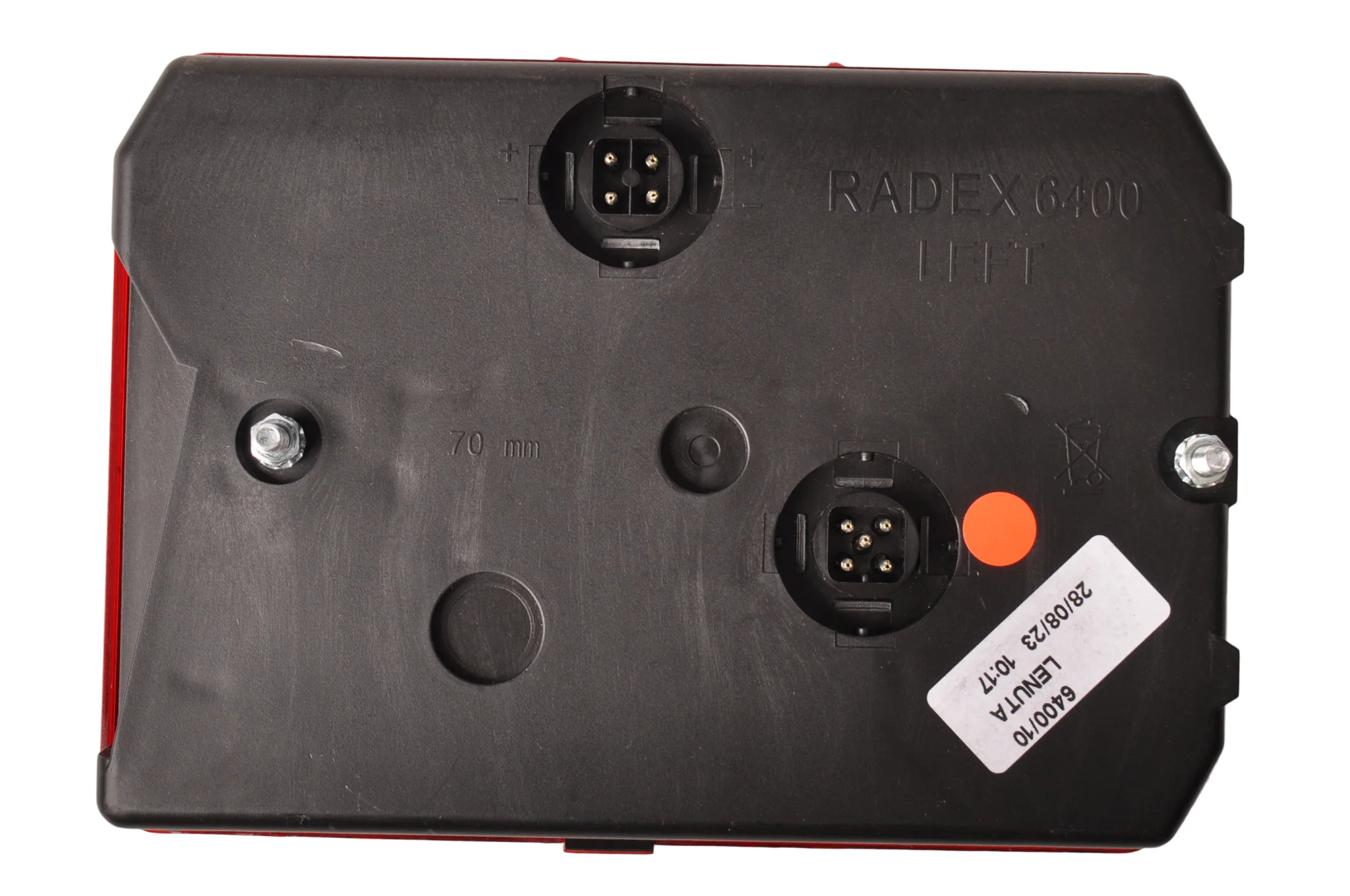 Anhänger Rückleuchte - Radex 6400 - links - 200x140x52 mm - 5-poliger Bajonettanschluss - Image 4
