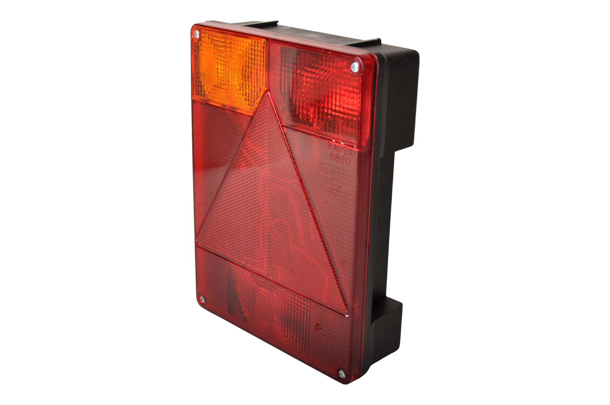 Anhänger Rückleuchte - Radex 6800 - links - 160x220x60 mm - 5-poliger Bajonettanschluss