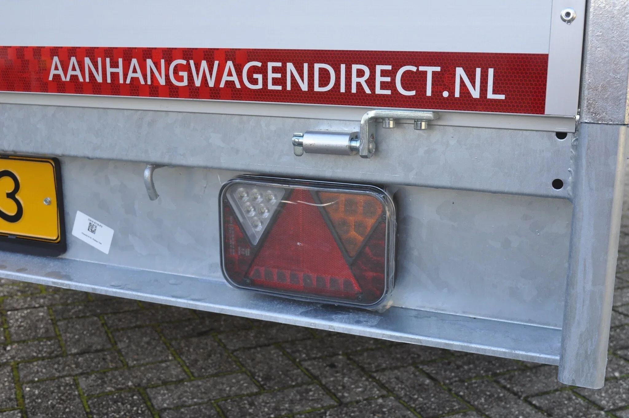 Anhänger Rückleuchte - Fristom - rechts - 200x130x50 mm - Aspöck Steckverbinder - mit integriertem Widerstand - Image 2