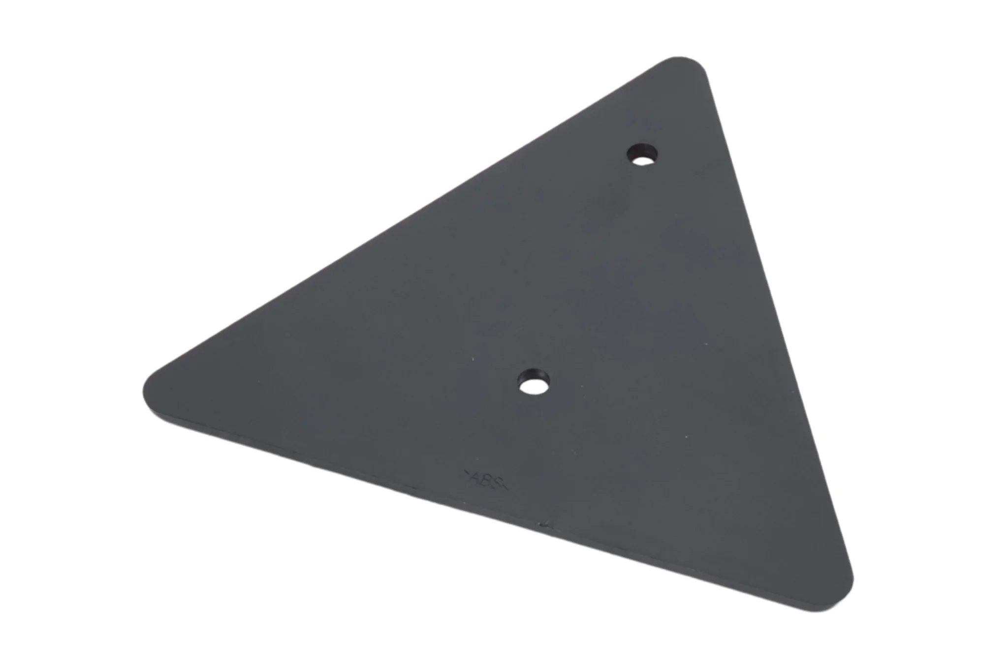 Roter dreieckiger Reflektor - 153x130 mm - Mittenabstand 70 mm - 2 Stück - Image 4