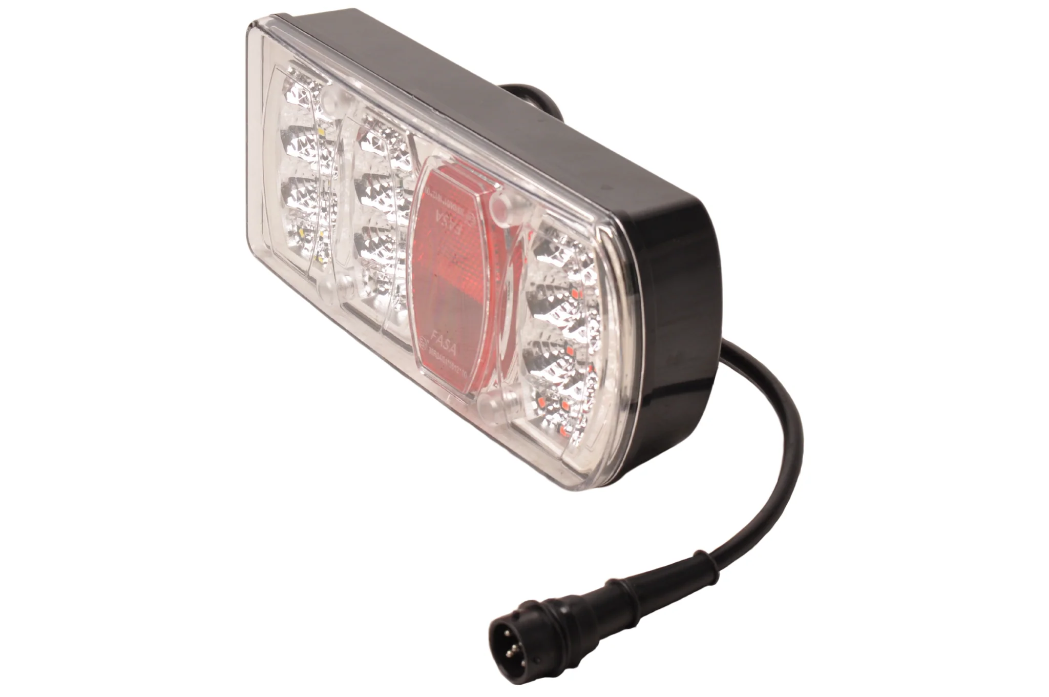 Anhänger Rückleuchte - Cantonal LED - rechts - 228x100x53 mm - 5-poliger Bajonettanschluss - Image 11