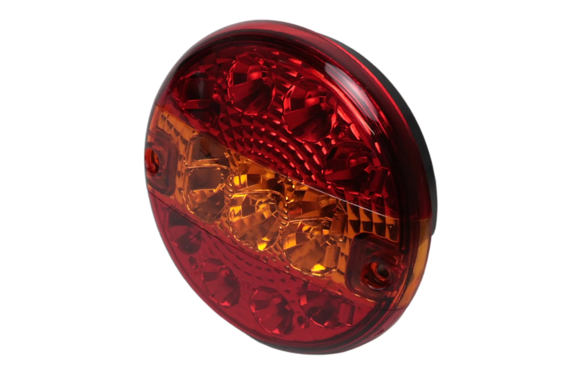Rückleuchte - Cantonal LED - rund flach - 140x35 mm - lose Kabelverbindung