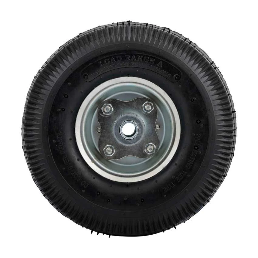 Sackkarrenrad - 3.50-4 - Luftreifen und Stahlfelge - maximale Belastung: 75 kg - Achsloch/ Nabendurchmesser: 16 mm - inklusive Kugellager - Image 3