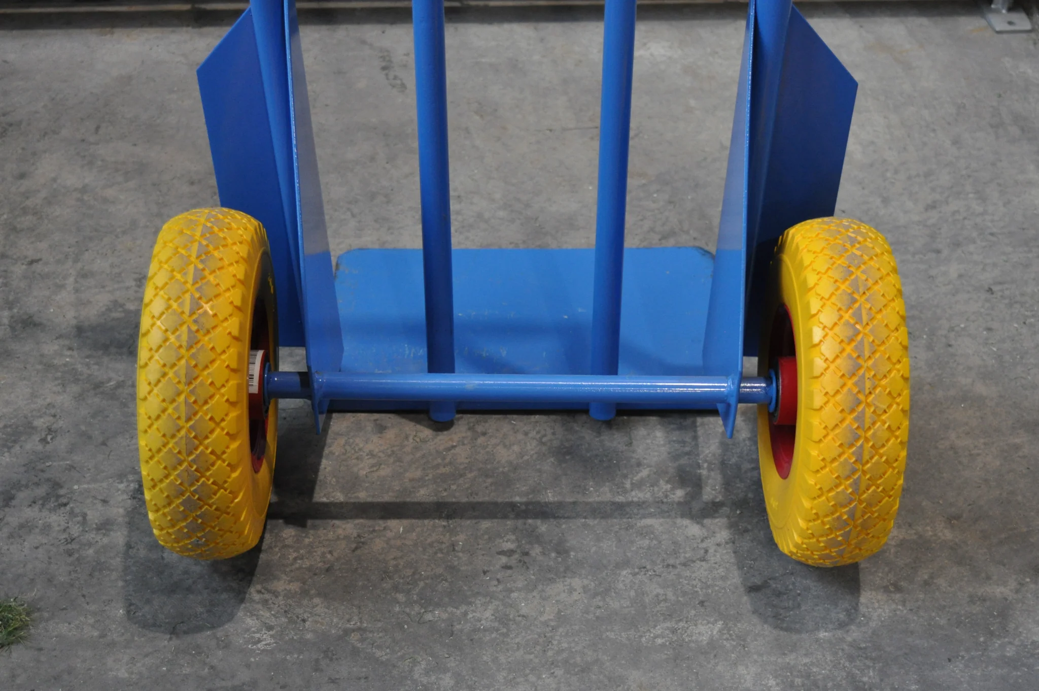 Sackkarrenrad - 3.00-4 - pannensicher Vollgummireifen und Stahlfelge - maximale Tragfähigkeit: 100 kg - Achsloch-/ Nabendurchmesser: 20 mm - inklusive Kugellager - Image 7