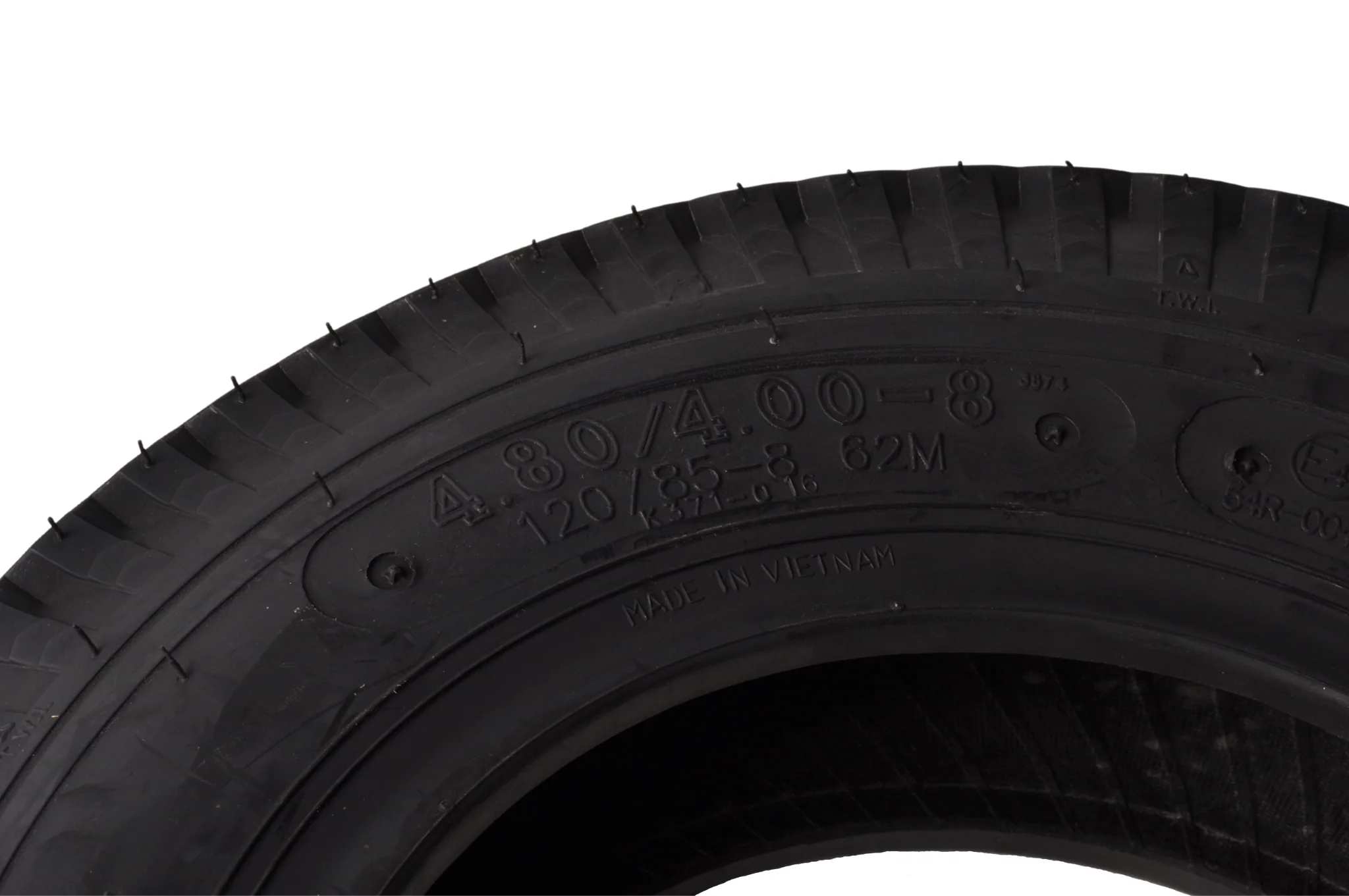 Tubeless Reifen Anhänger - 4.80/4.00-8 - Tragfähigkeit: 265 kg - 4PR - Image 4