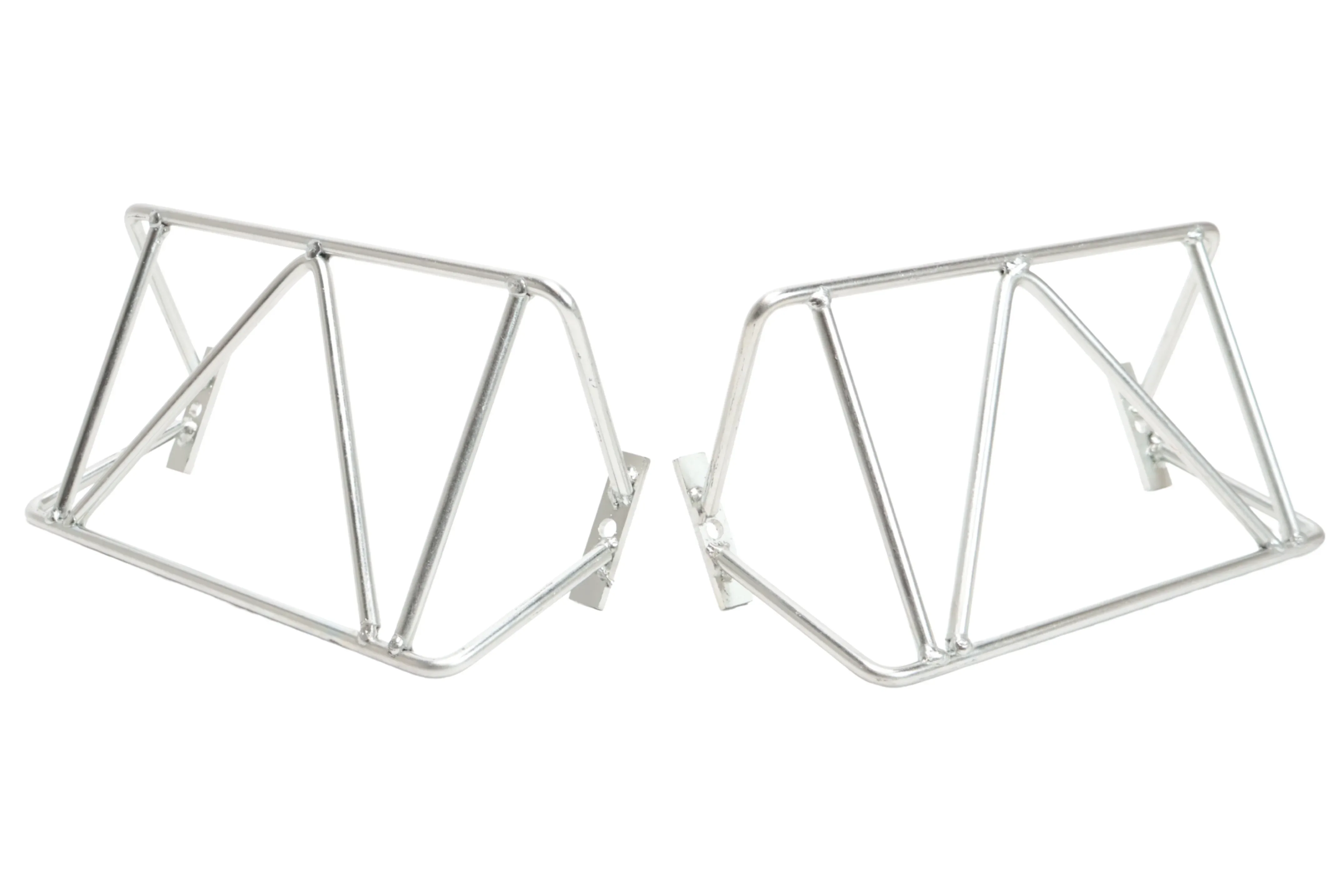 Set von 2 Anhänger-Rücklicht-Schutzgittern mit freiem Dreieck - geeignet für Multipoint-Beleuchtung
