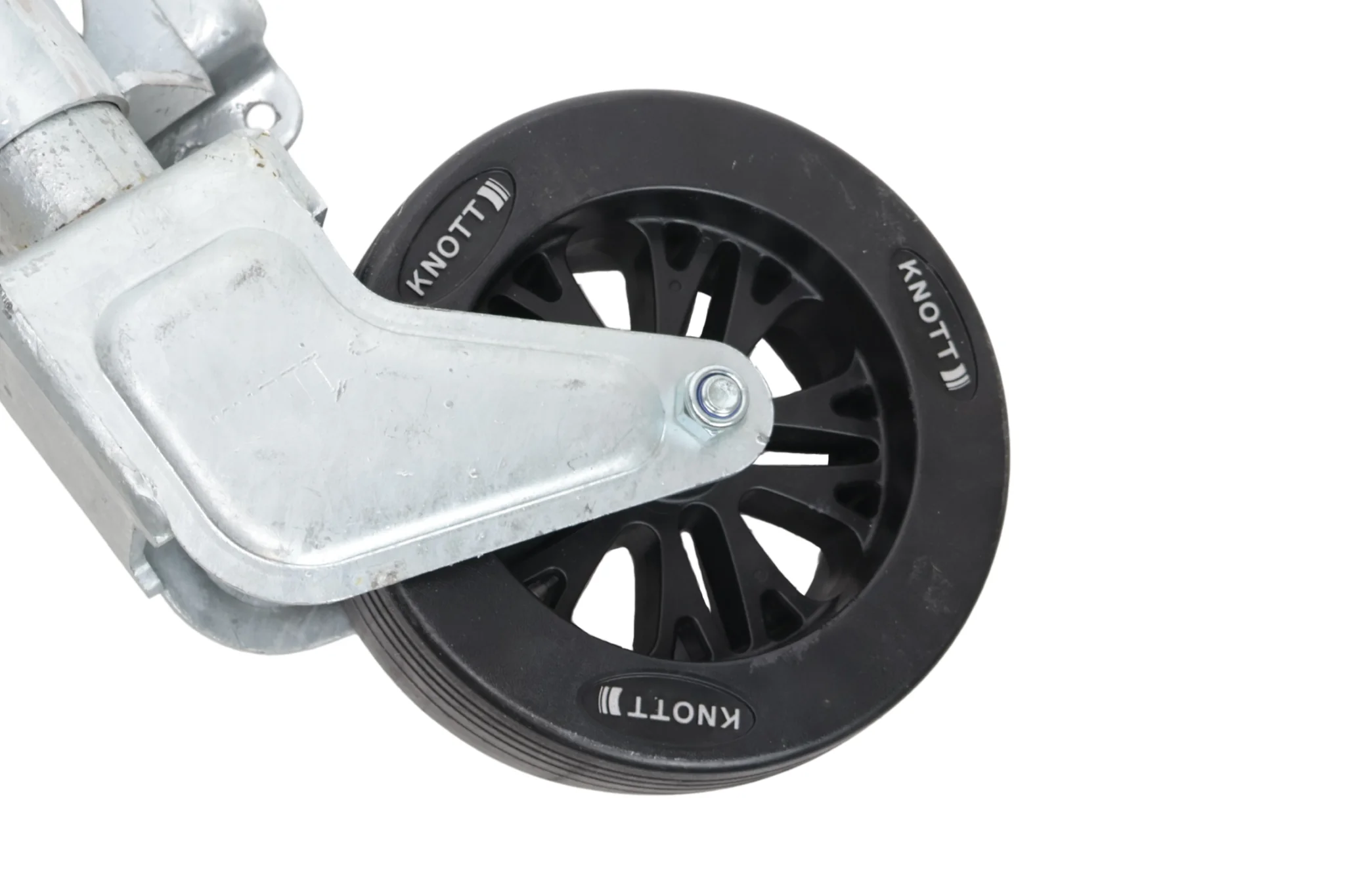 Schwenkbares Stützrad - 60 mm - Tragfähigkeit: 550 kg - seitliche Kurbel - Image 6