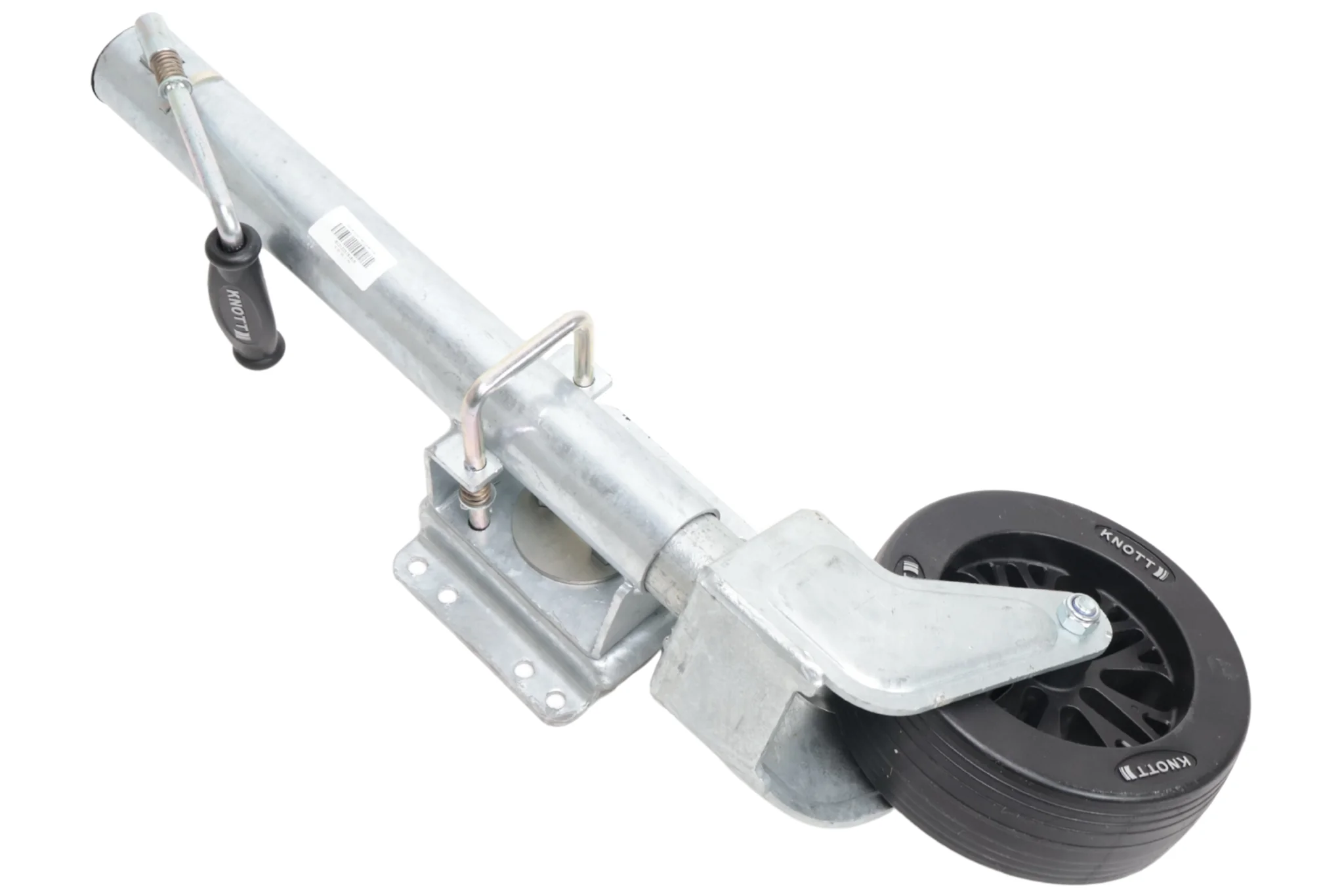 Schwenkbares Stützrad - 60 mm - Tragfähigkeit: 550 kg - seitliche Kurbel - Image 8