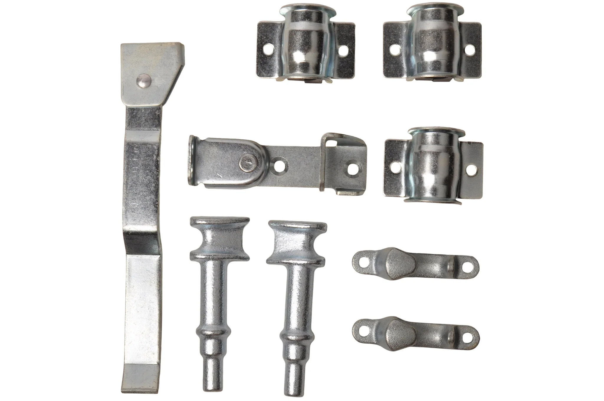 Verzinktes Stangenschloss - links - für Ø22 mm Stange - Image 2