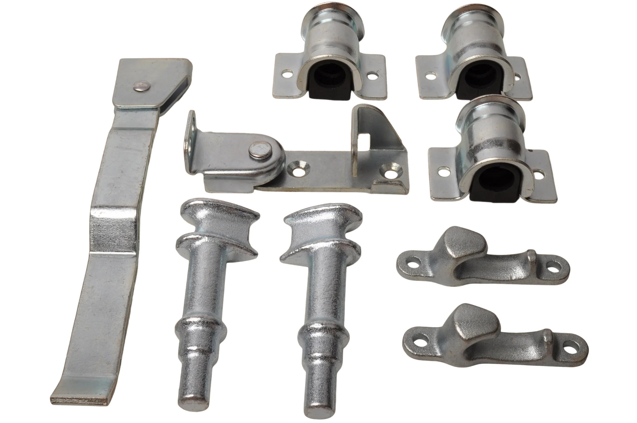 Verzinktes Stangenschloss - links - für Ø22 mm Stange - Image 3