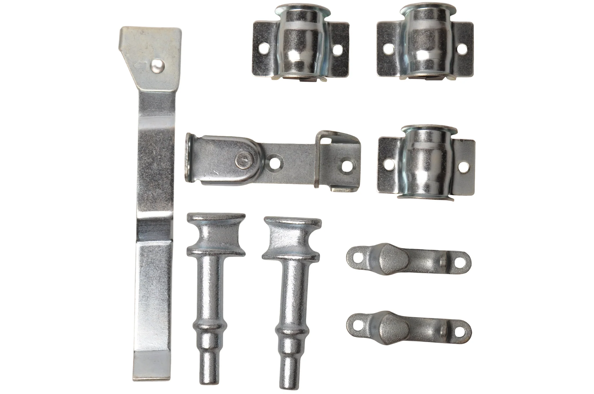 Verzinktes Stangenschloss - rechts - für Ø22 mm Stange - Image 2