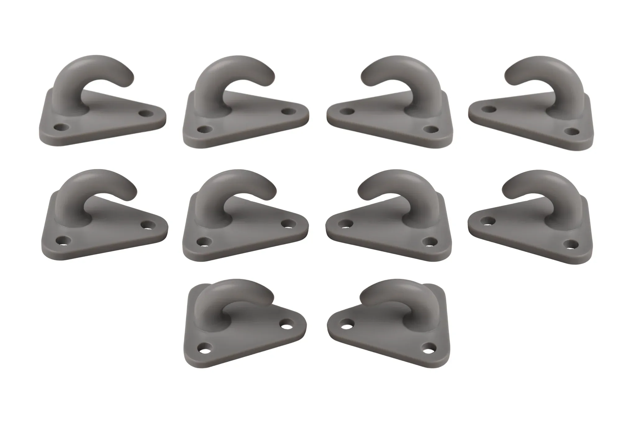Planenhaken Kunststoff 45x39 mm - 10 Stück