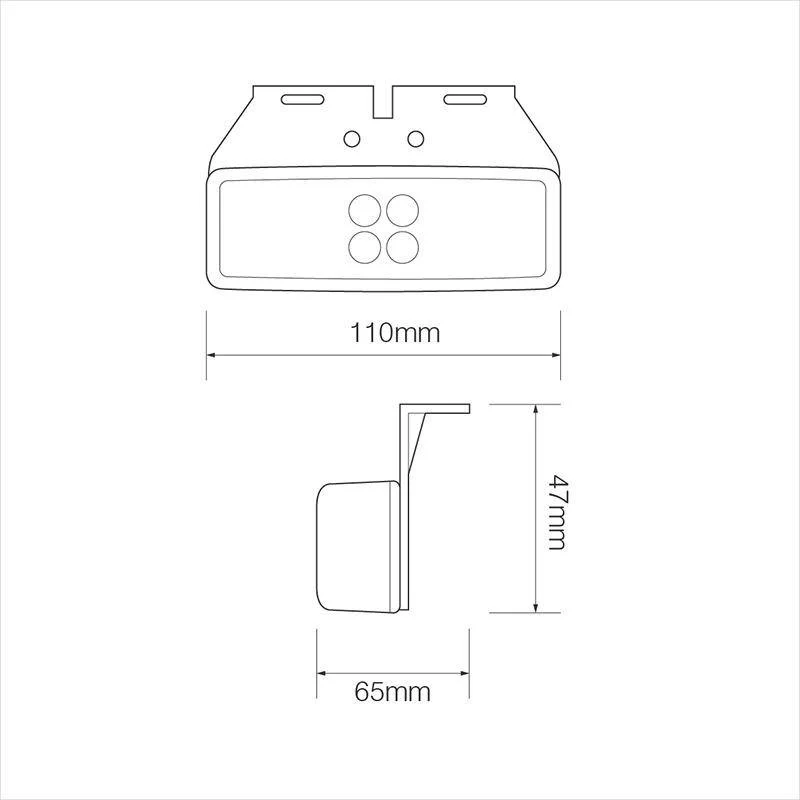 Begrenzungsleuchte weiß LED - Image 3