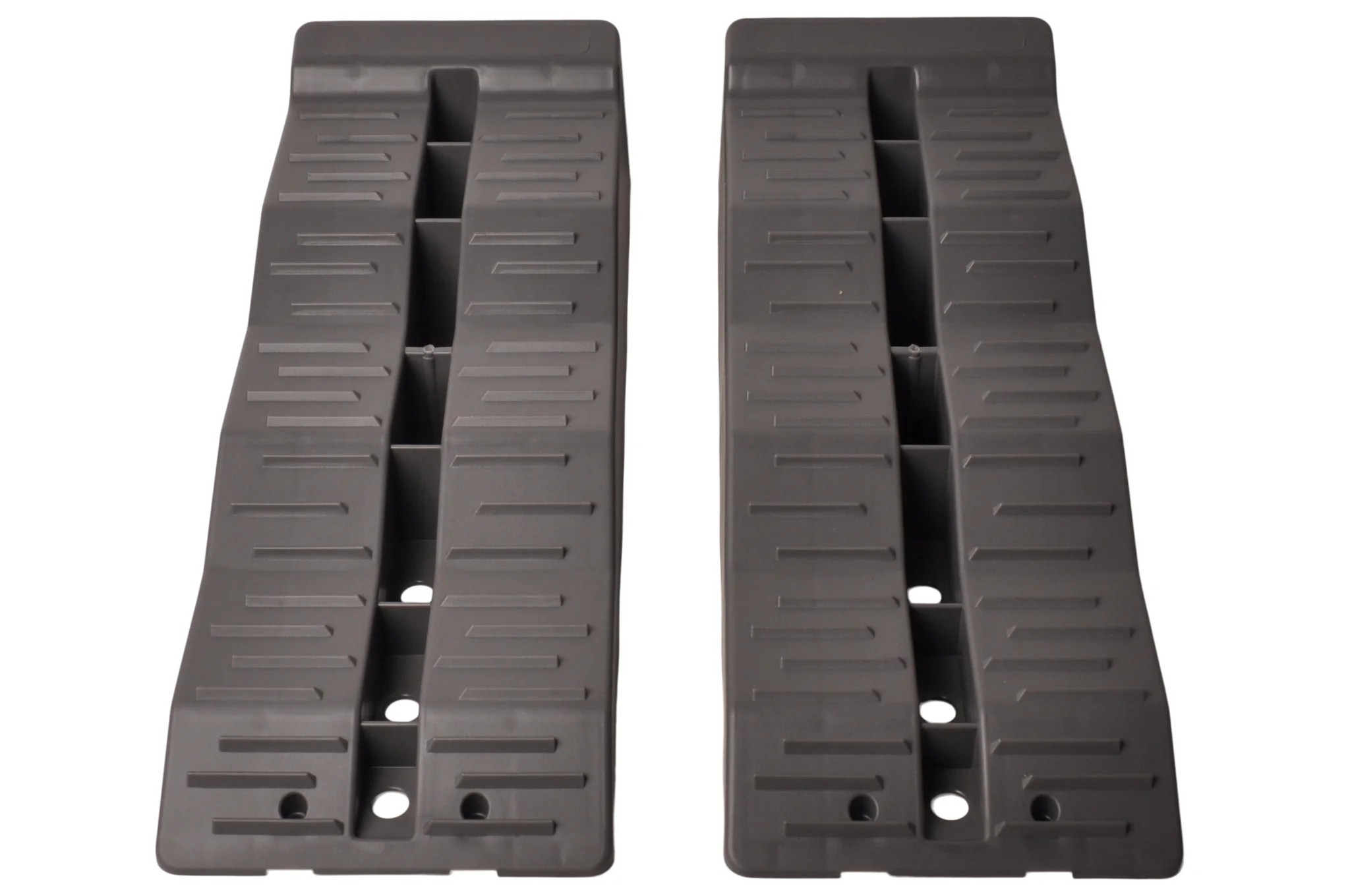 Set aus 2 grauen Auffahrkeilen/Ausgleichskeilen - 565x200x130 mm - 5000 kg maximale Tragfähigkeit - Image 3