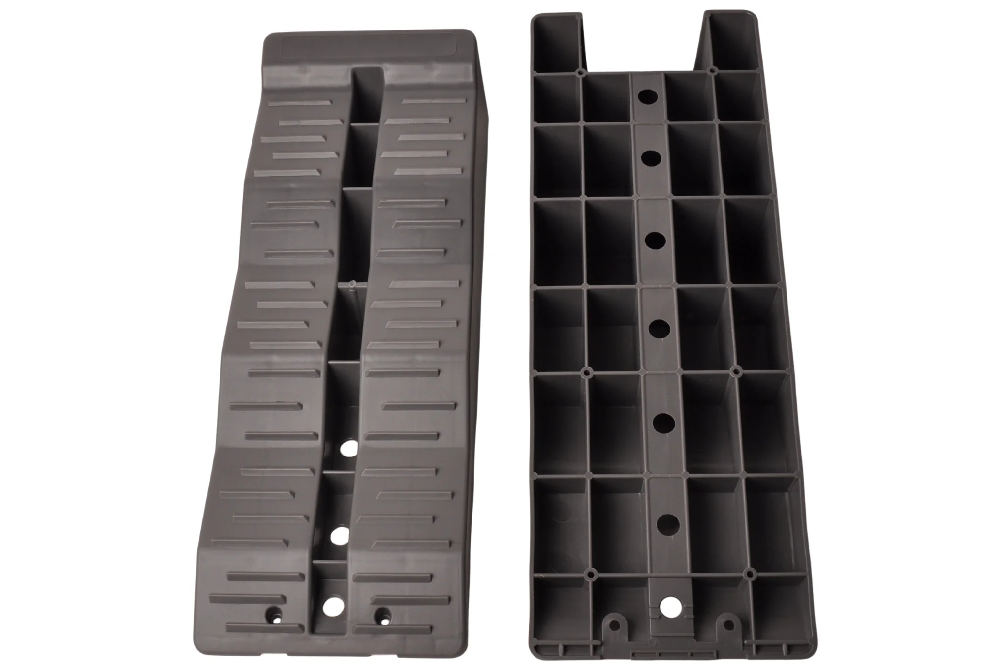 Set aus 2 grauen Auffahrkeilen/Ausgleichskeilen - 565x200x130 mm - 5000 kg maximale Tragfähigkeit - Image 9