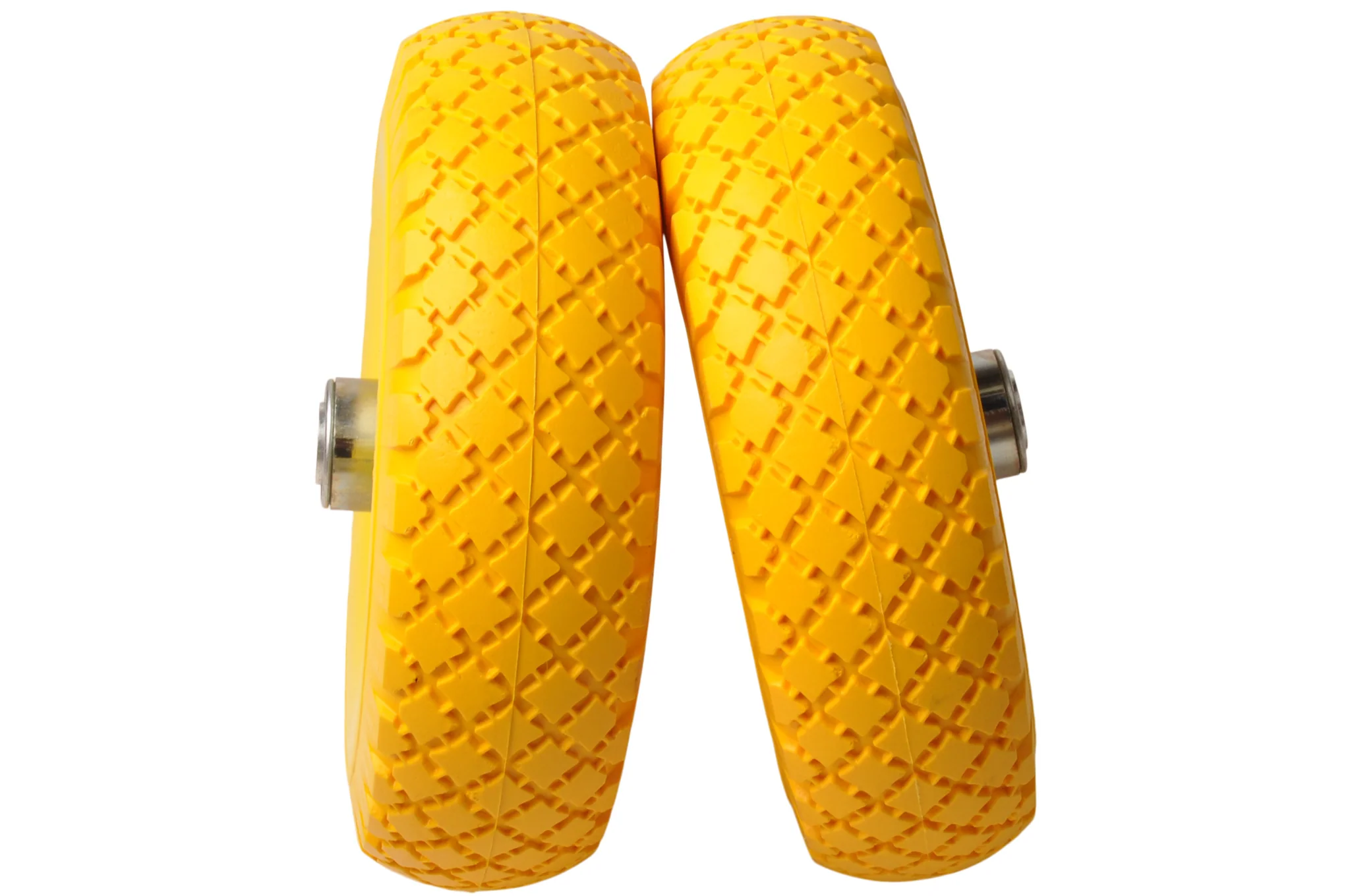 2 Stück Premium Sackkarrenrädern - 3.00-4 - pannensicheren - Nabendurchmesser: 20 mm - Nabenlänge: 55 mm - Image 6