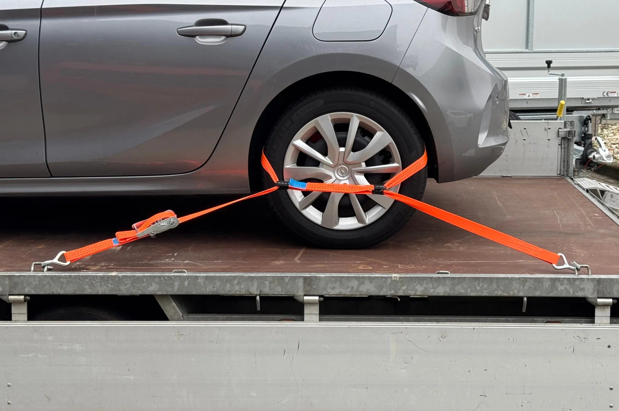 4 Stück Spanngurte - 330x3,6 cm - bruchlast 3000 kg - Autotransporter - Image 9
