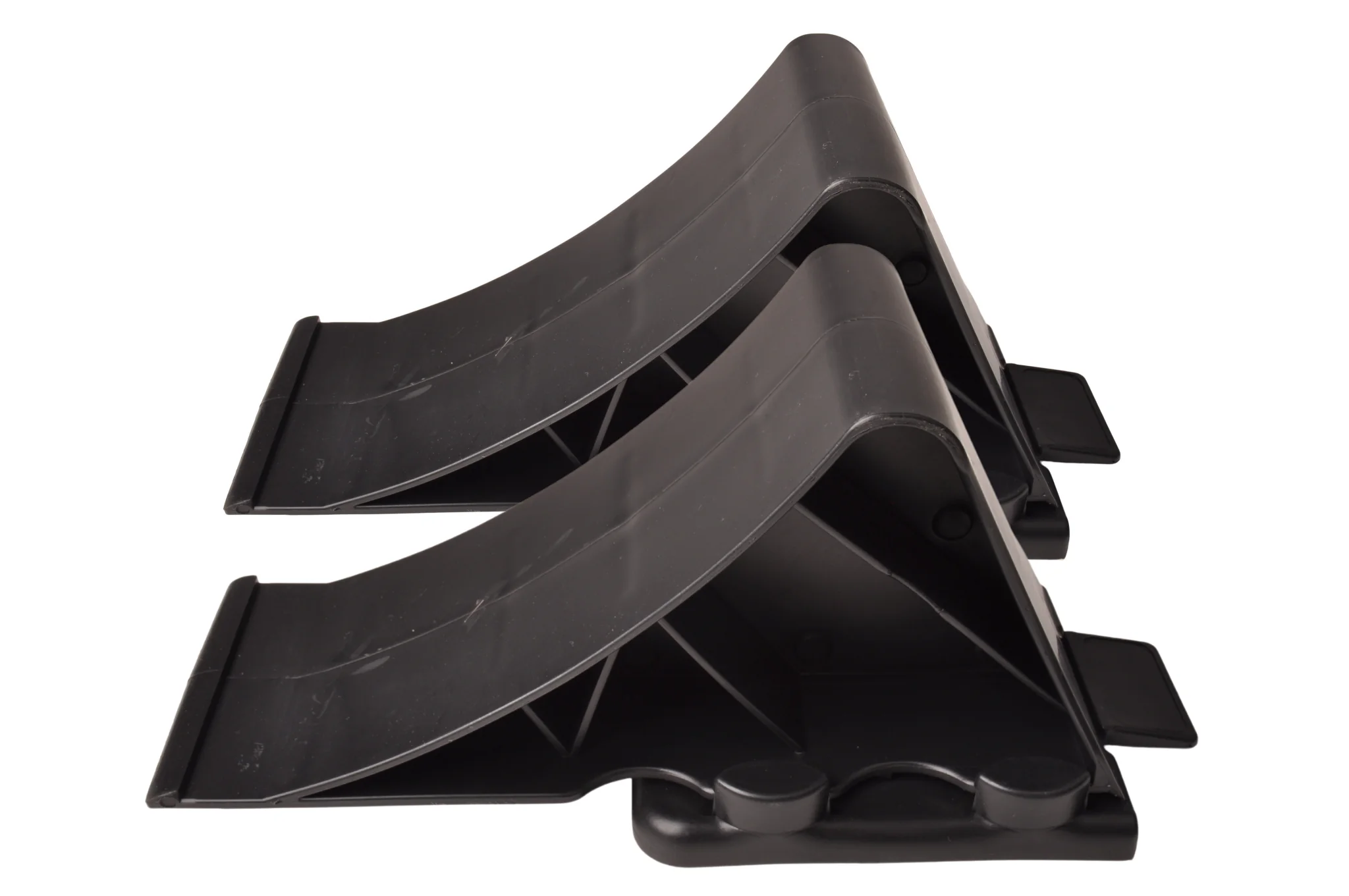 Set mit zwei Kunststoff-Unterlegkeilen (schwarz) - Image 3