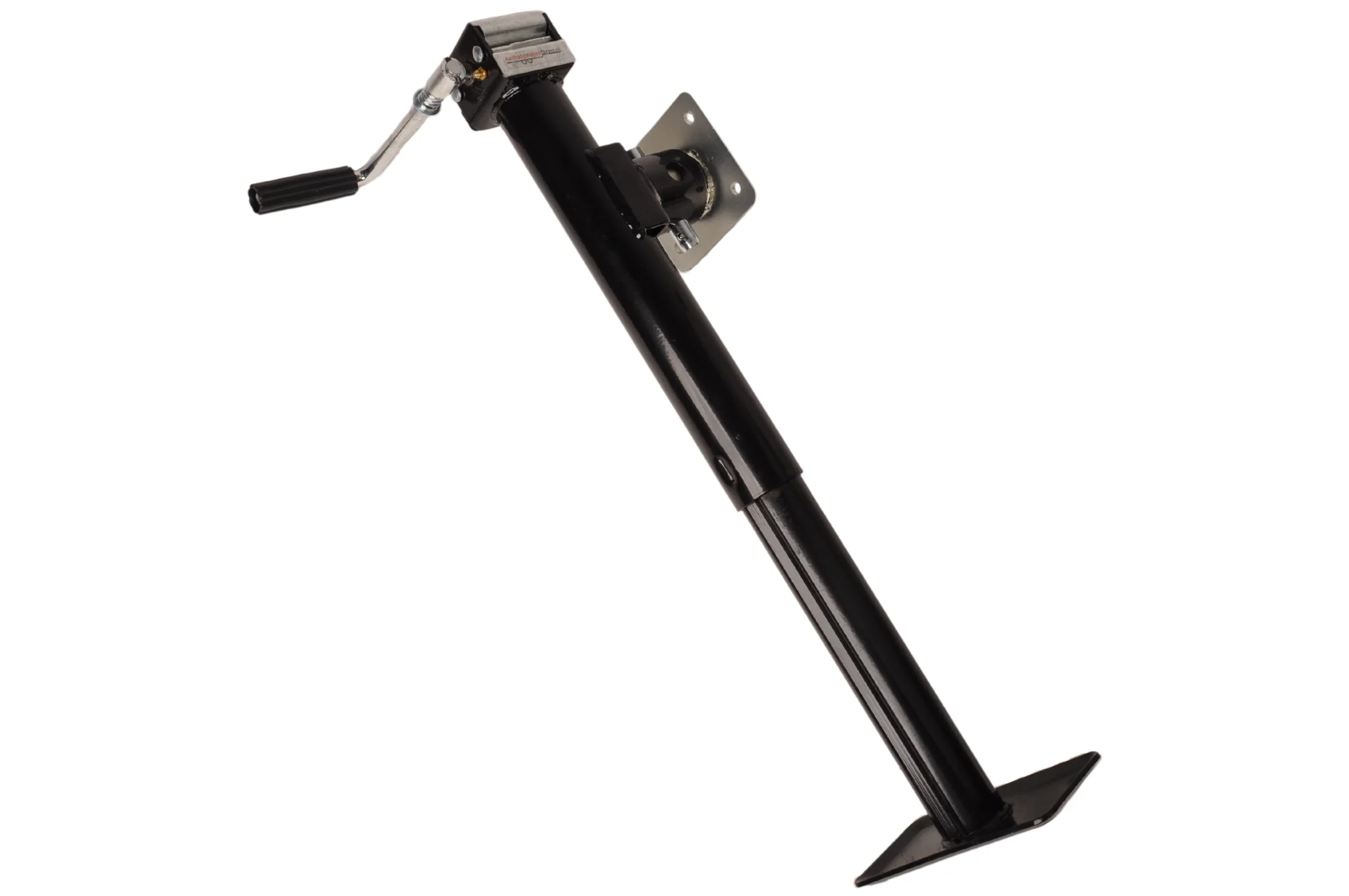 Set von zwei kippbaren und ausdrehbaren Stützfüßen - 43-73 cm - 2000 kg - inklusive Flansch - Image 5