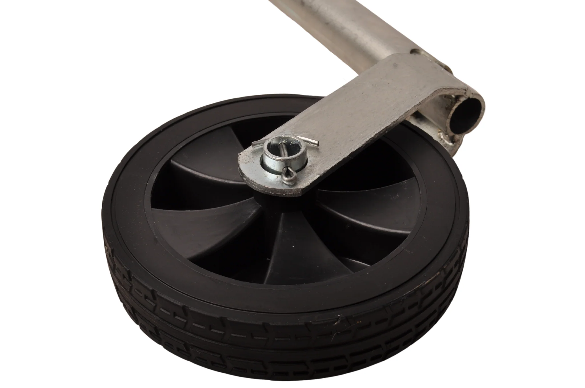 Stützrad - rund 35 mm - Tragfähigkeit: 100 kg - Kunststofffelge - leicht - Image 4