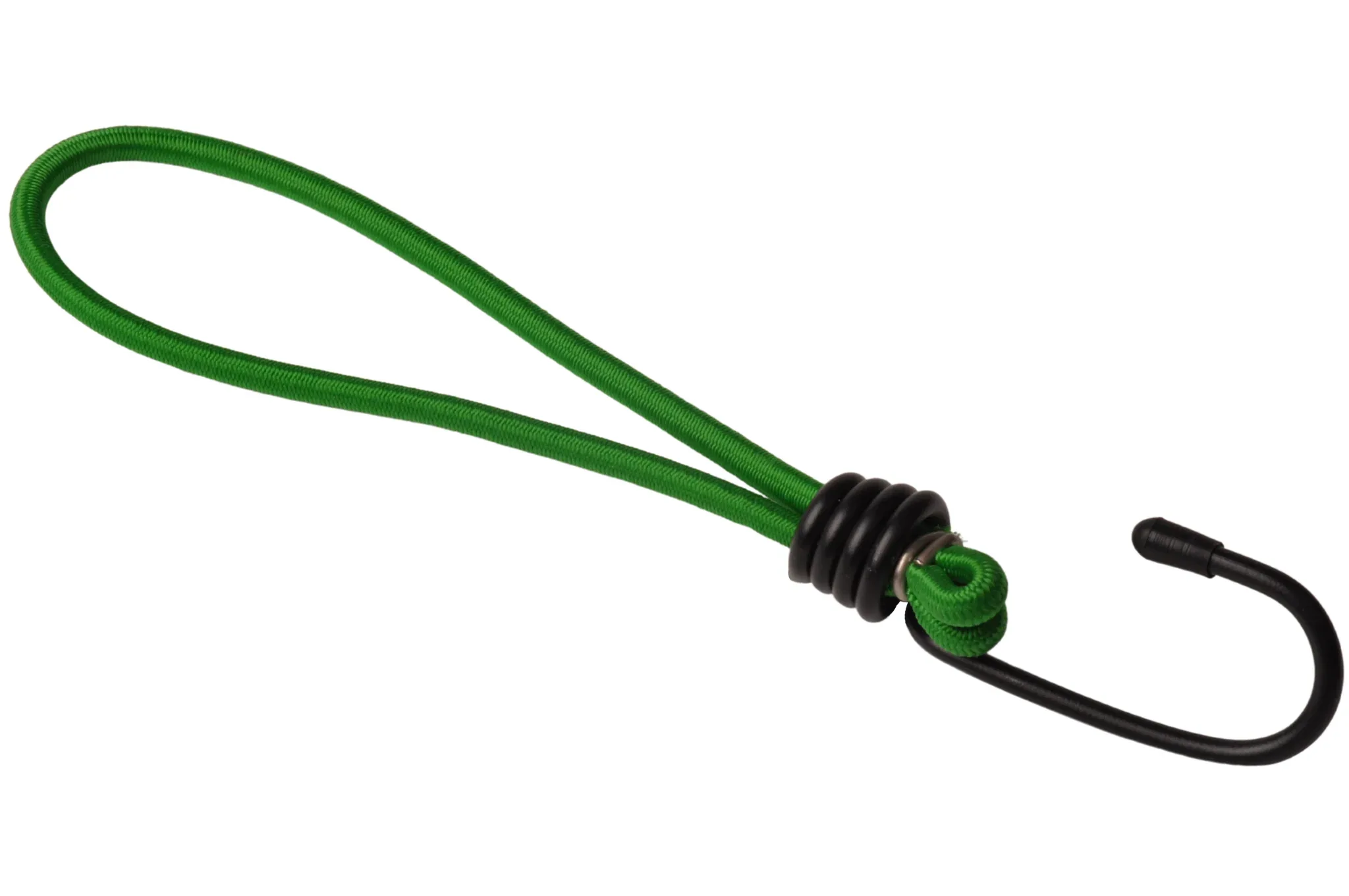 Spannband mit Haken (grün) 230 mm