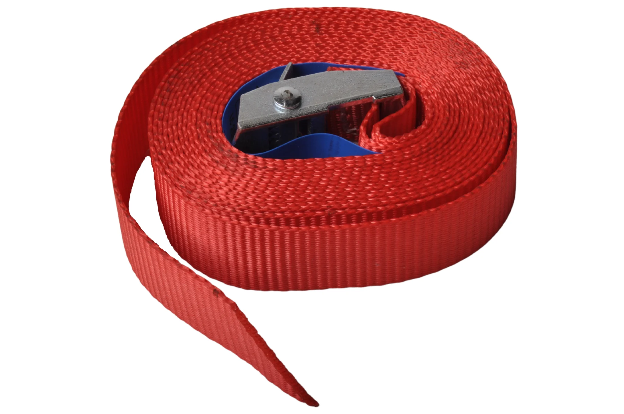 4 Stück Spanngurte - 300x2,5 cm - rot - Bruchlast 250 kg - Image 5