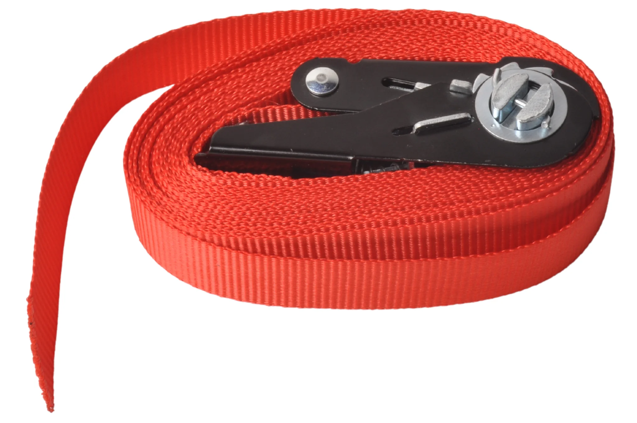 2 Stück Spanngurte - 500x2,5 cm - rot - Bruchlast 750 kg - Image 3