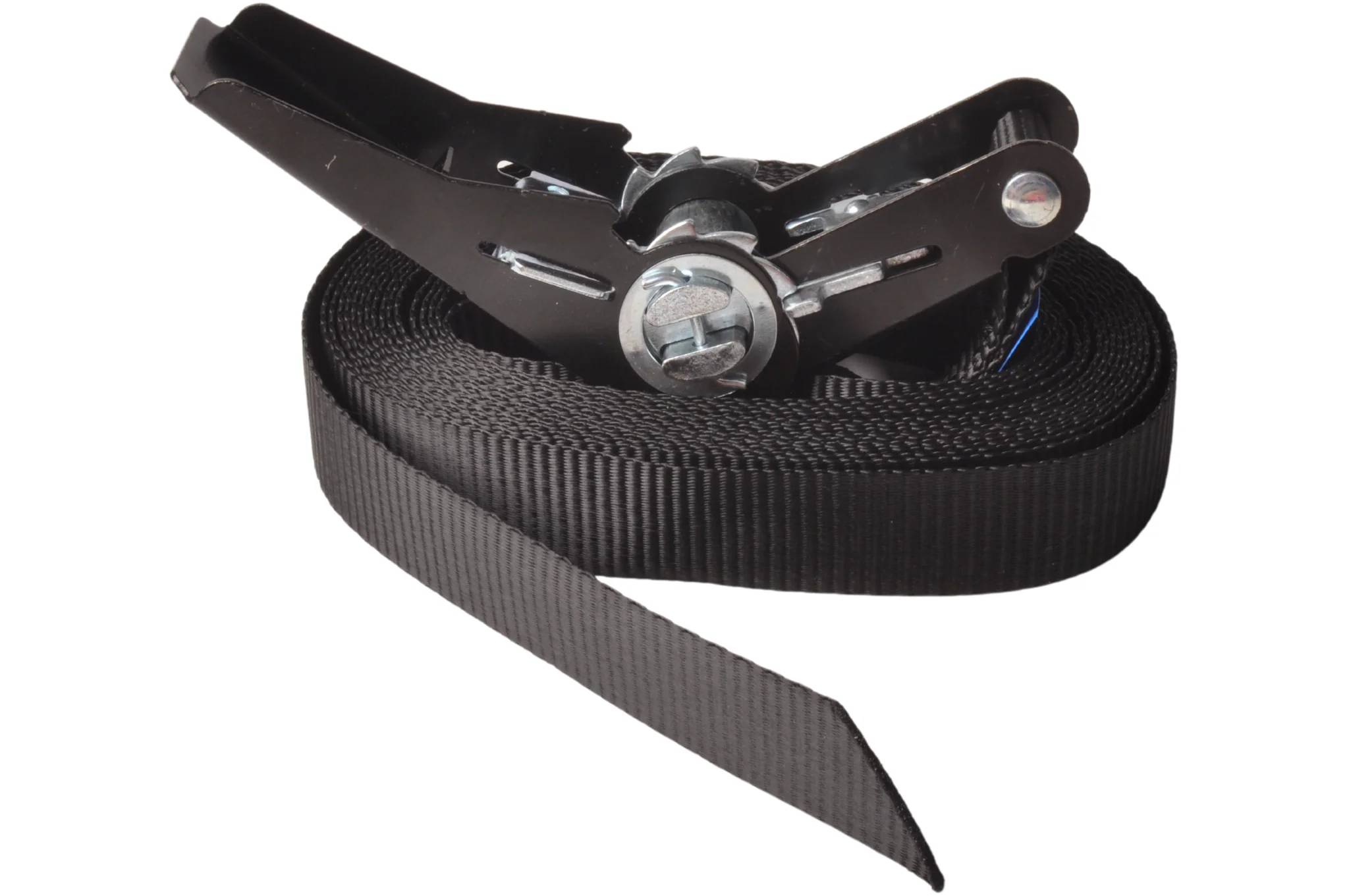 2 Stück Spanngurte - 500x2,5 cm - schwarz - Bruchlast 750 kg - Image 3