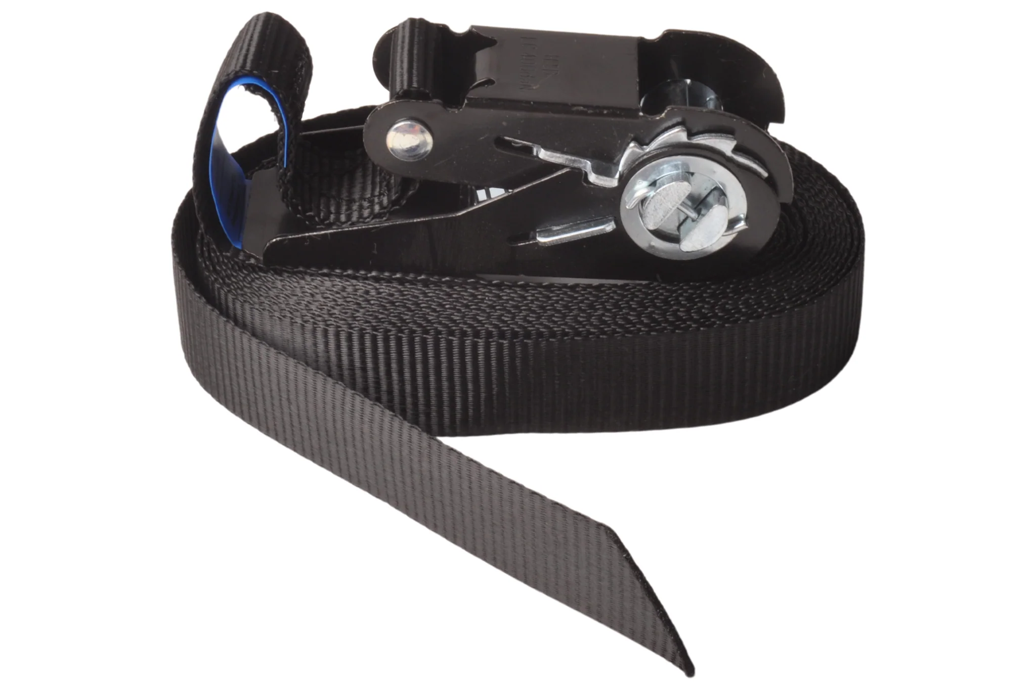 2 Stück Spanngurte - 500x2,5 cm - schwarz - Bruchlast 750 kg - Image 5