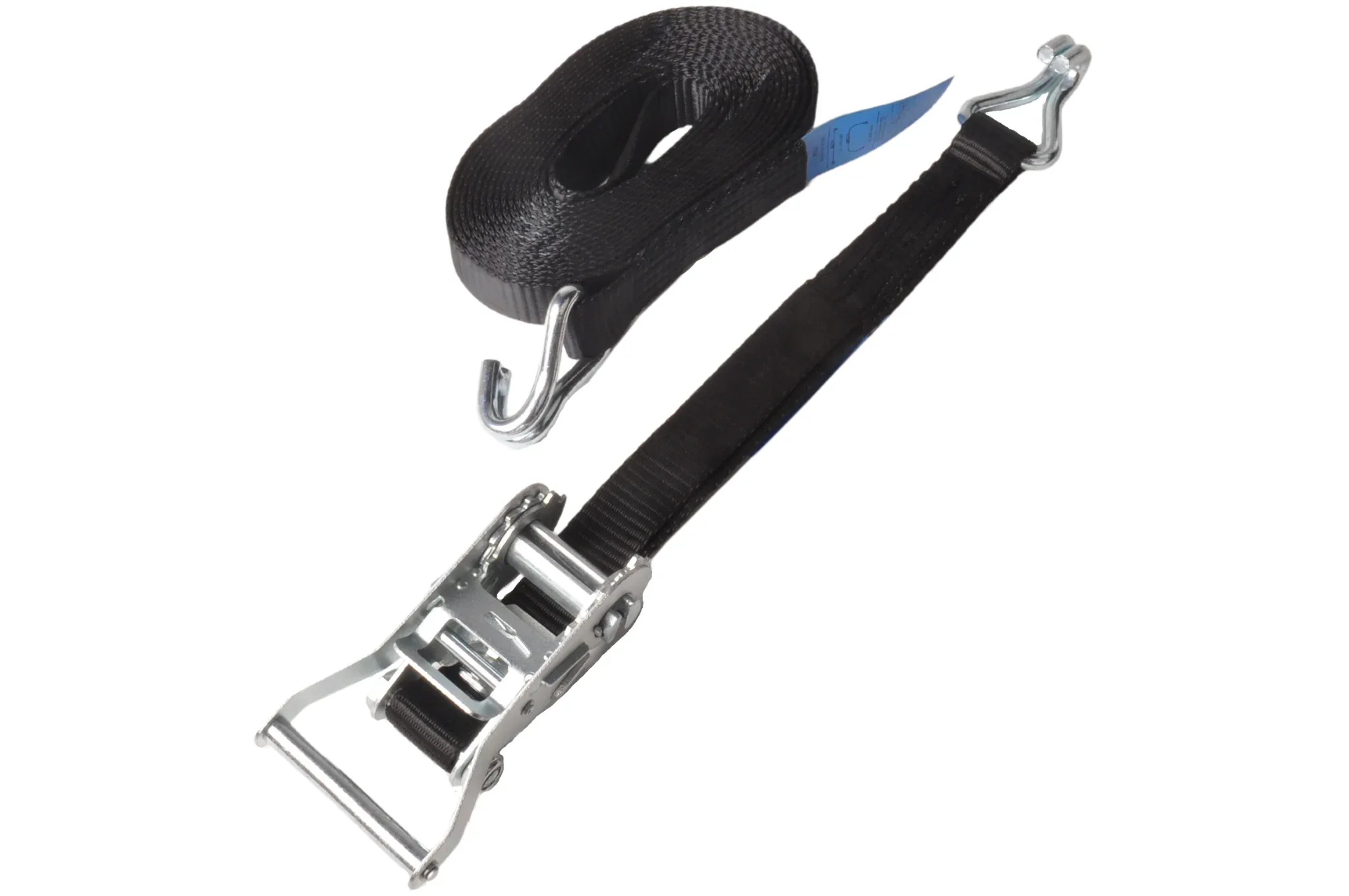 Spanngurt - 600x3,5 cm - schwarz - Bruchlast 3000 kg