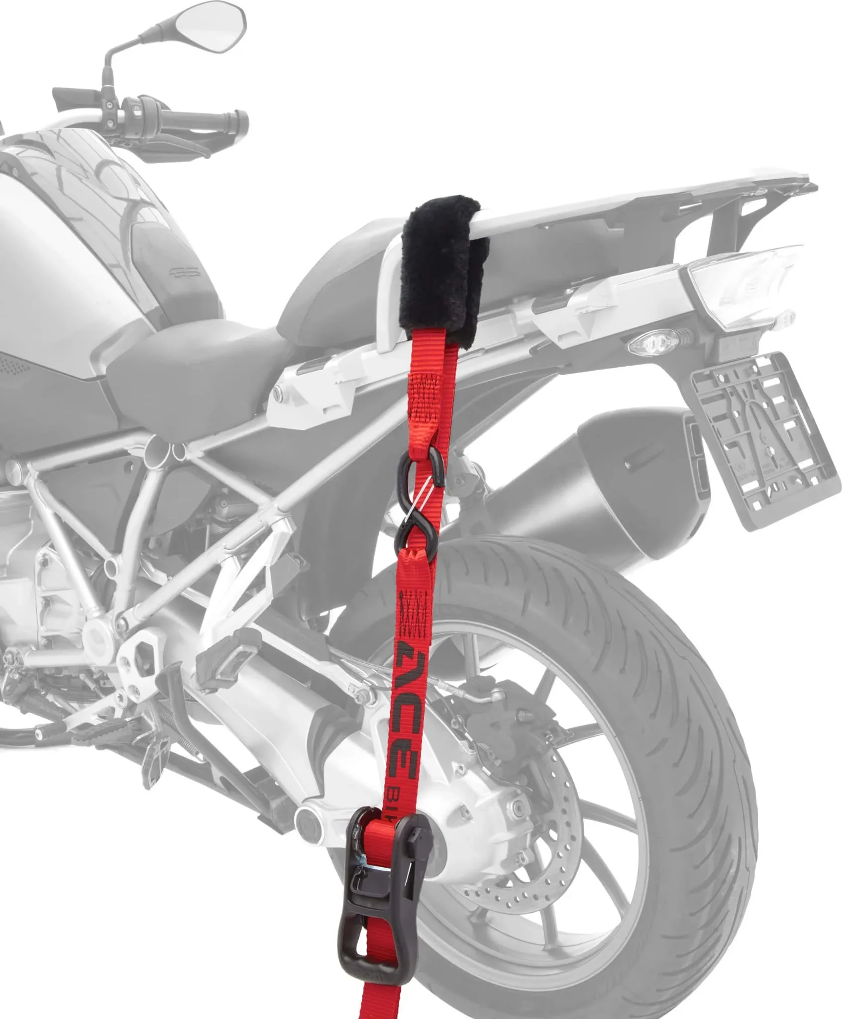 Acebikes Spanngurtset Deluxe Duo - 900 daN - 197x3,5 cm - Spanngurte für Motorradlenker - Image 8
